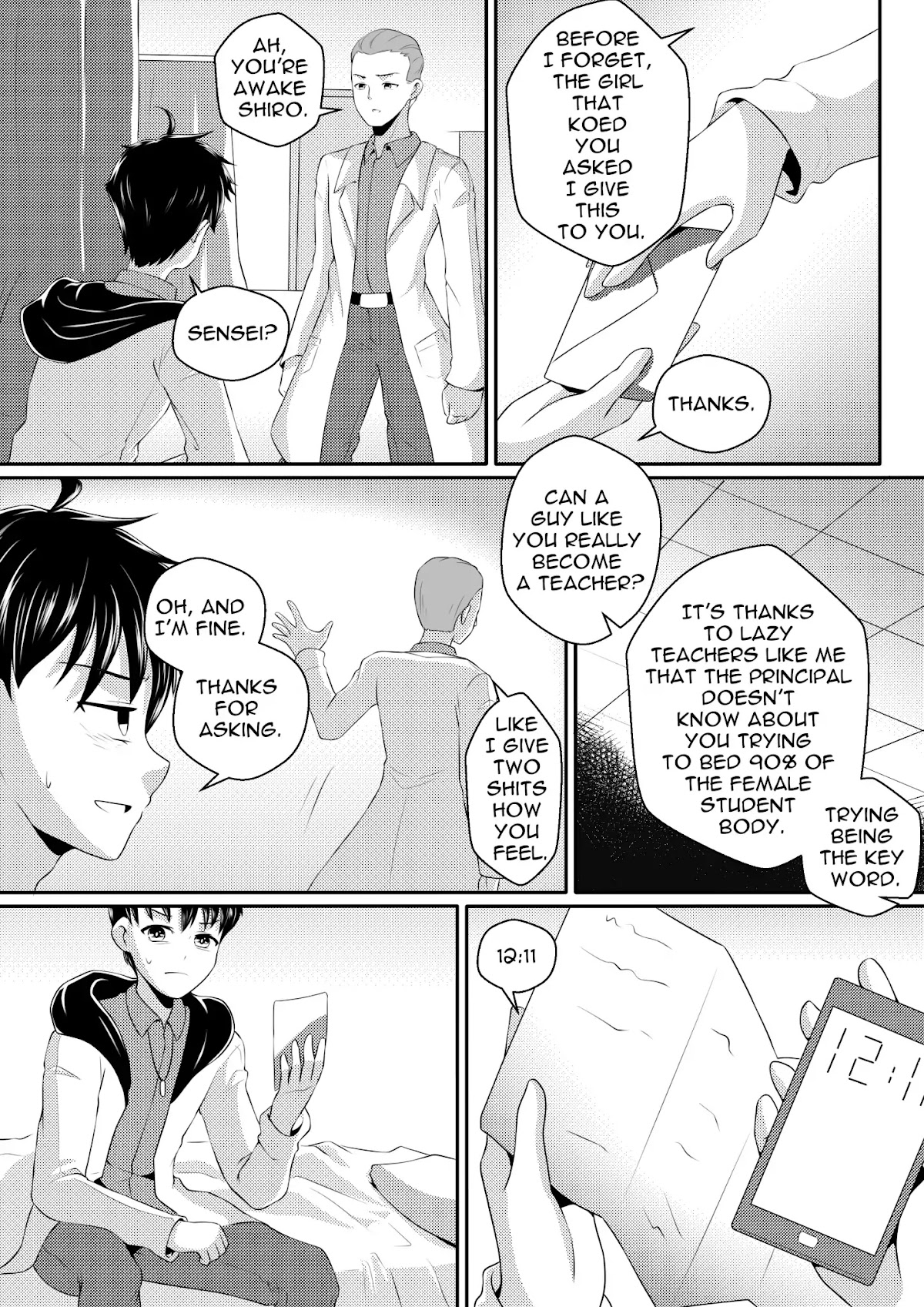Soul Anomaly Chapter 6 page 11 - Chapter 6: First Day Back (Part 2)