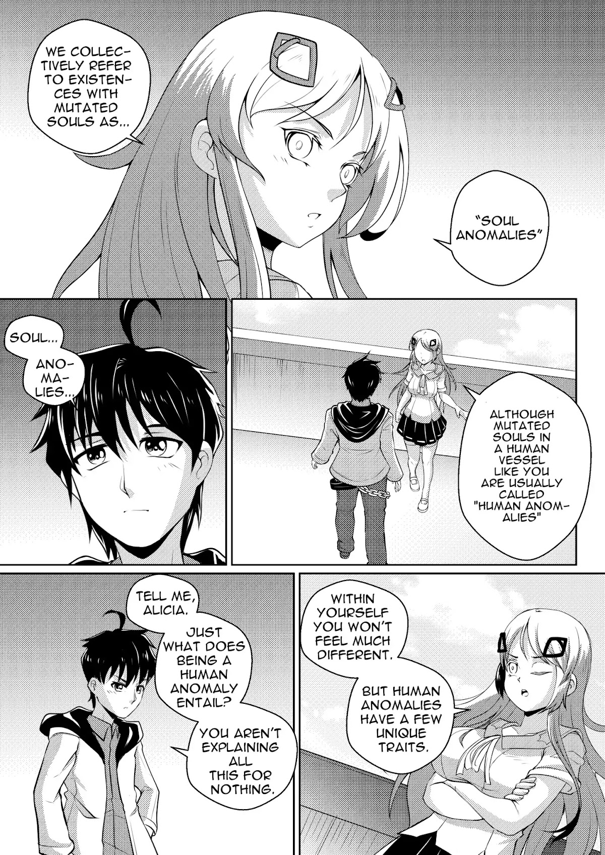 Soul Anomaly Chapter 6 page 19 - Chapter 6: First Day Back (Part 2)