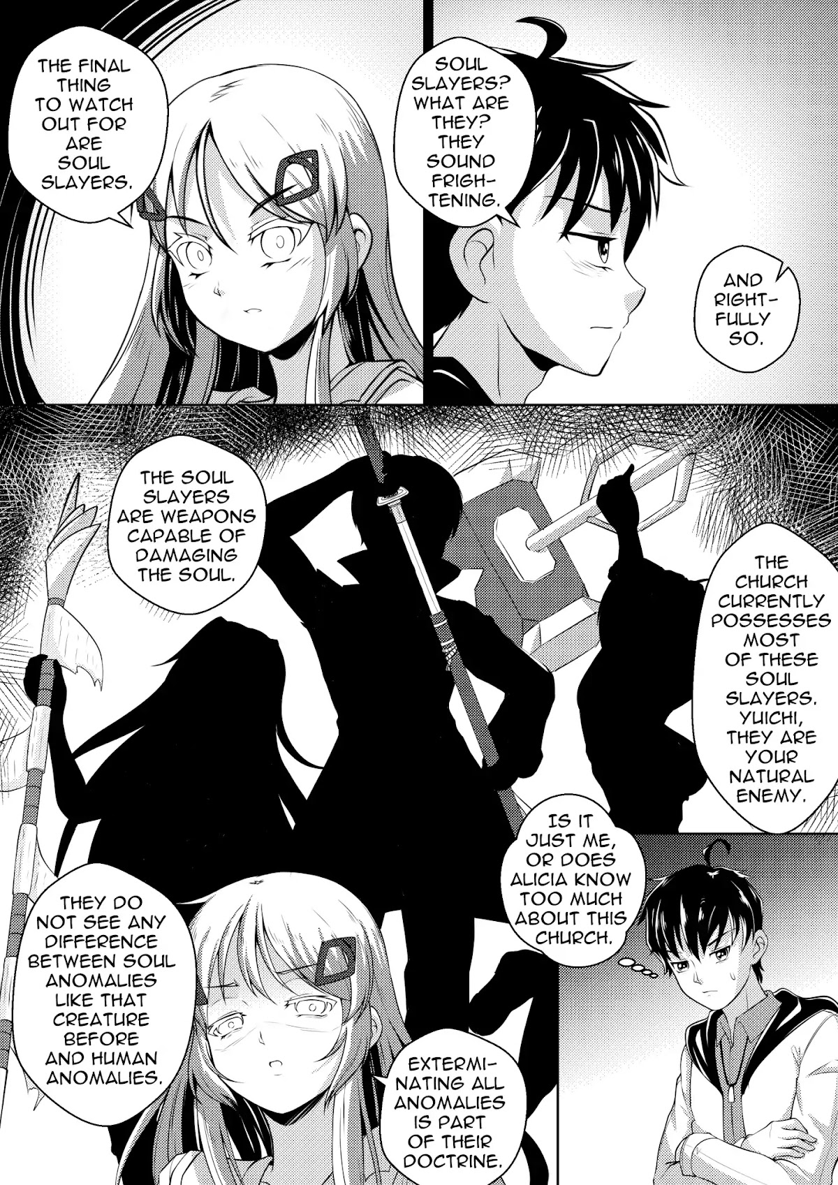 Soul Anomaly Chapter 6 page 23 - Chapter 6: First Day Back (Part 2)