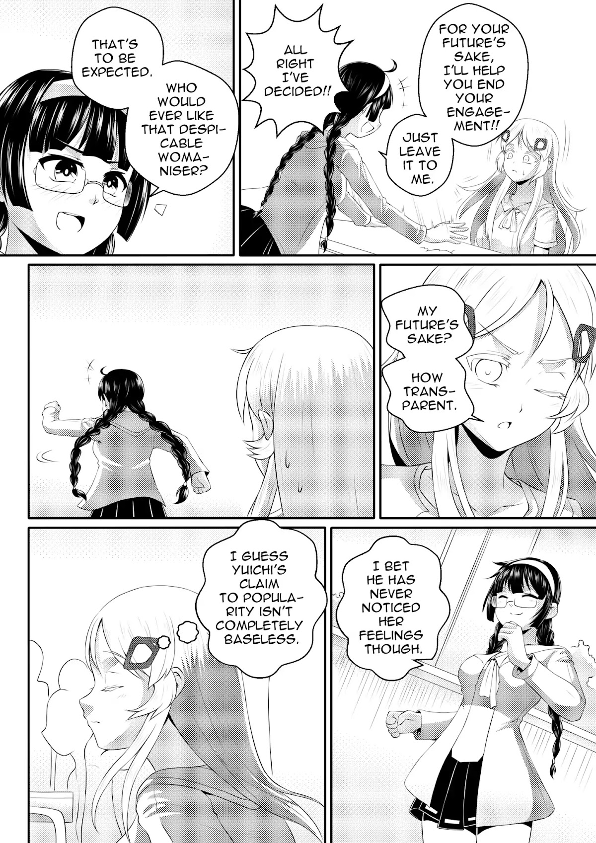 Soul Anomaly Chapter 6 page 4 - Chapter 6: First Day Back (Part 2)