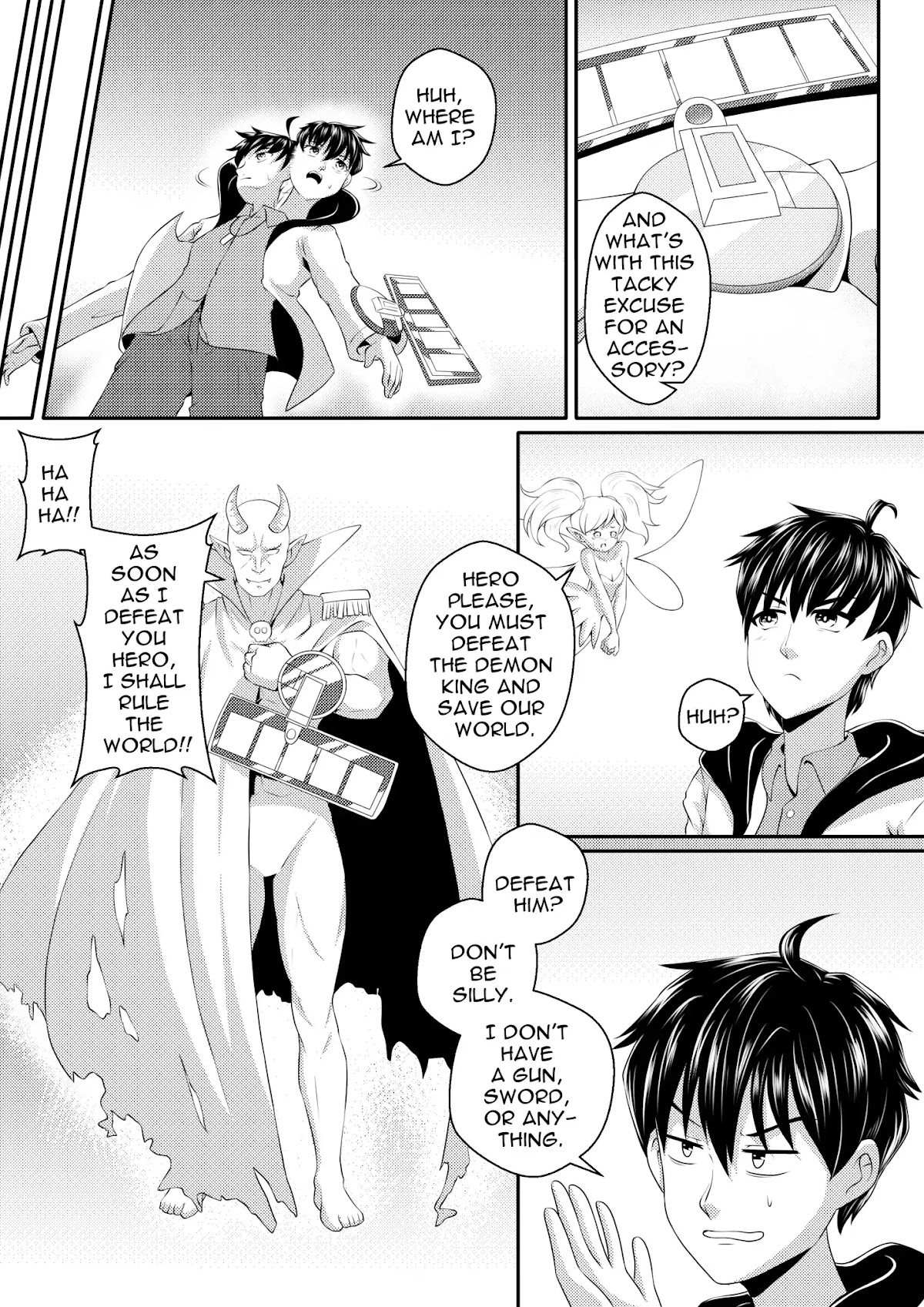Soul Anomaly Chapter 6 page 5 - Chapter 6: First Day Back (Part 2)