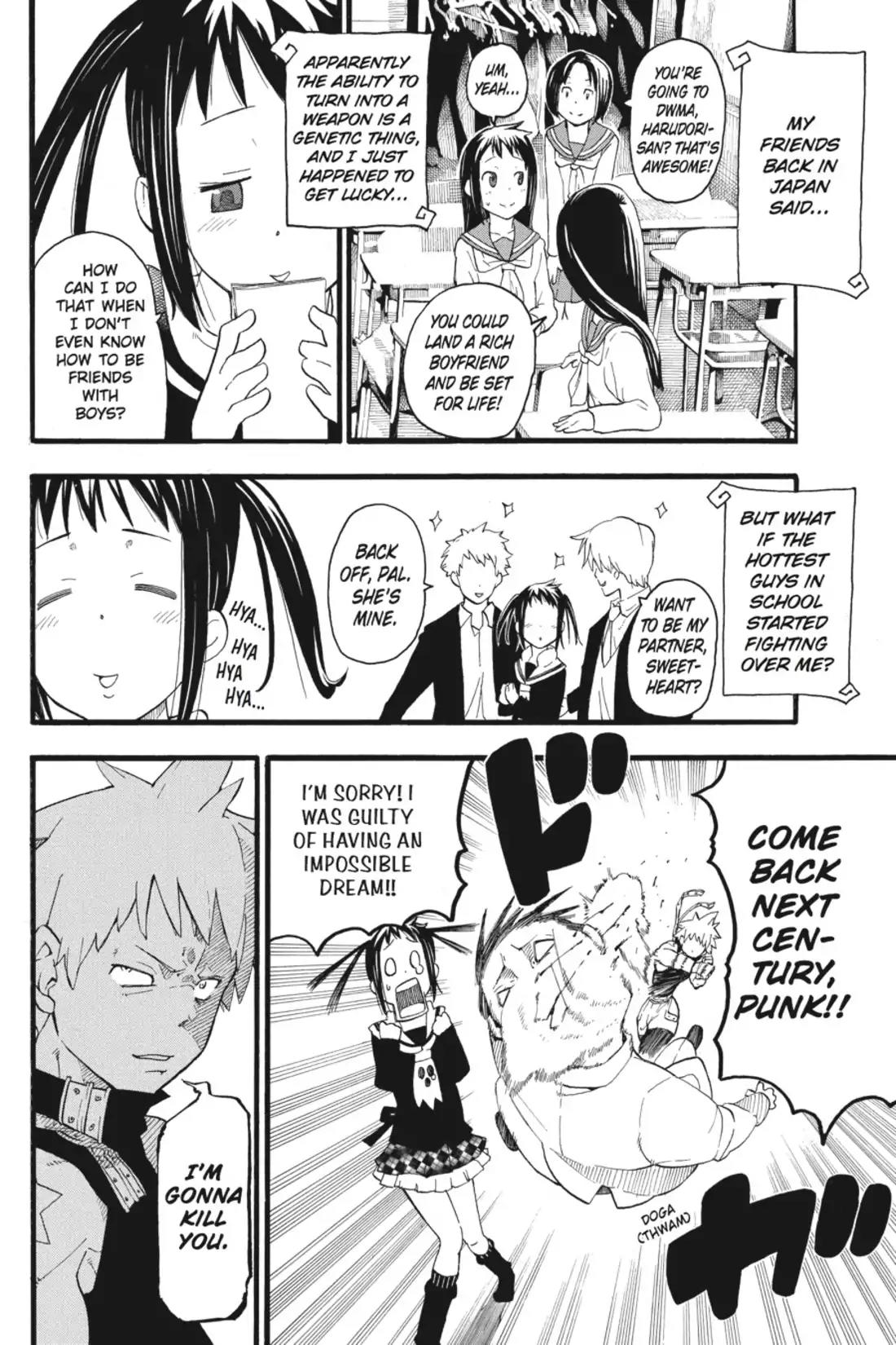 Soul Eater Not! Chapter 1 page 20 - Chapter 1: Starting School!