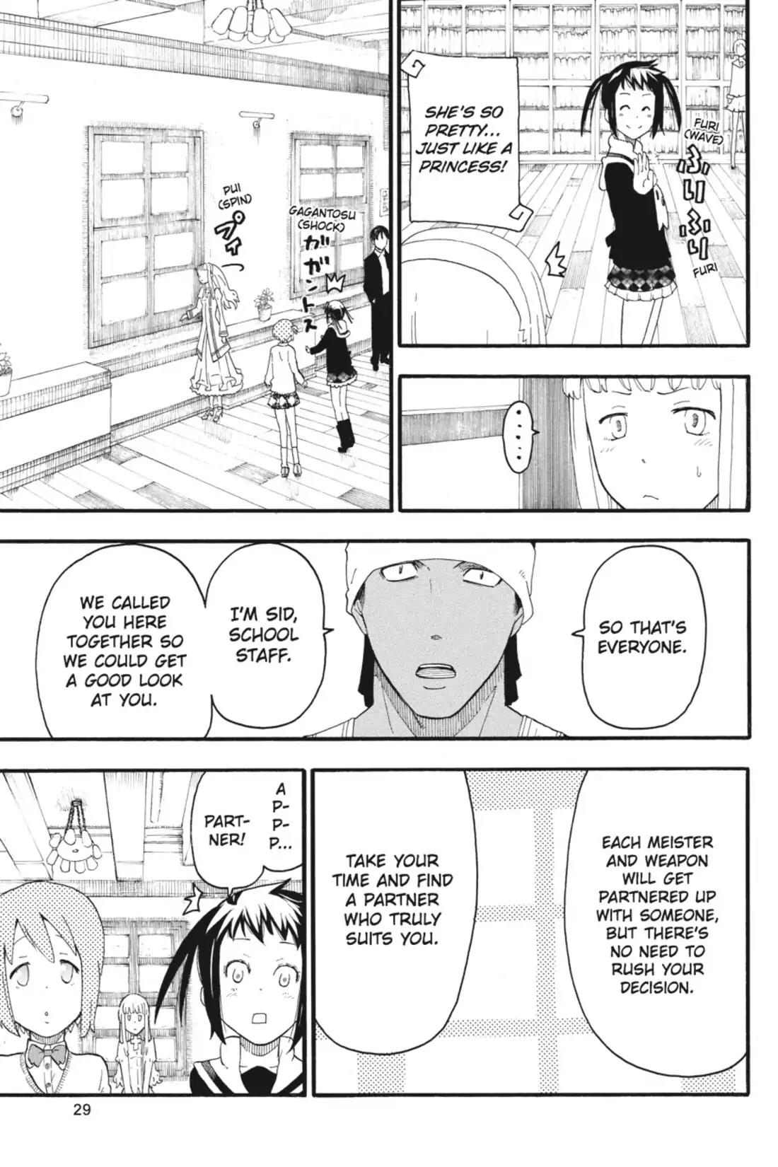 Soul Eater Not! Chapter 1 page 27 - Chapter 1: Starting School!
