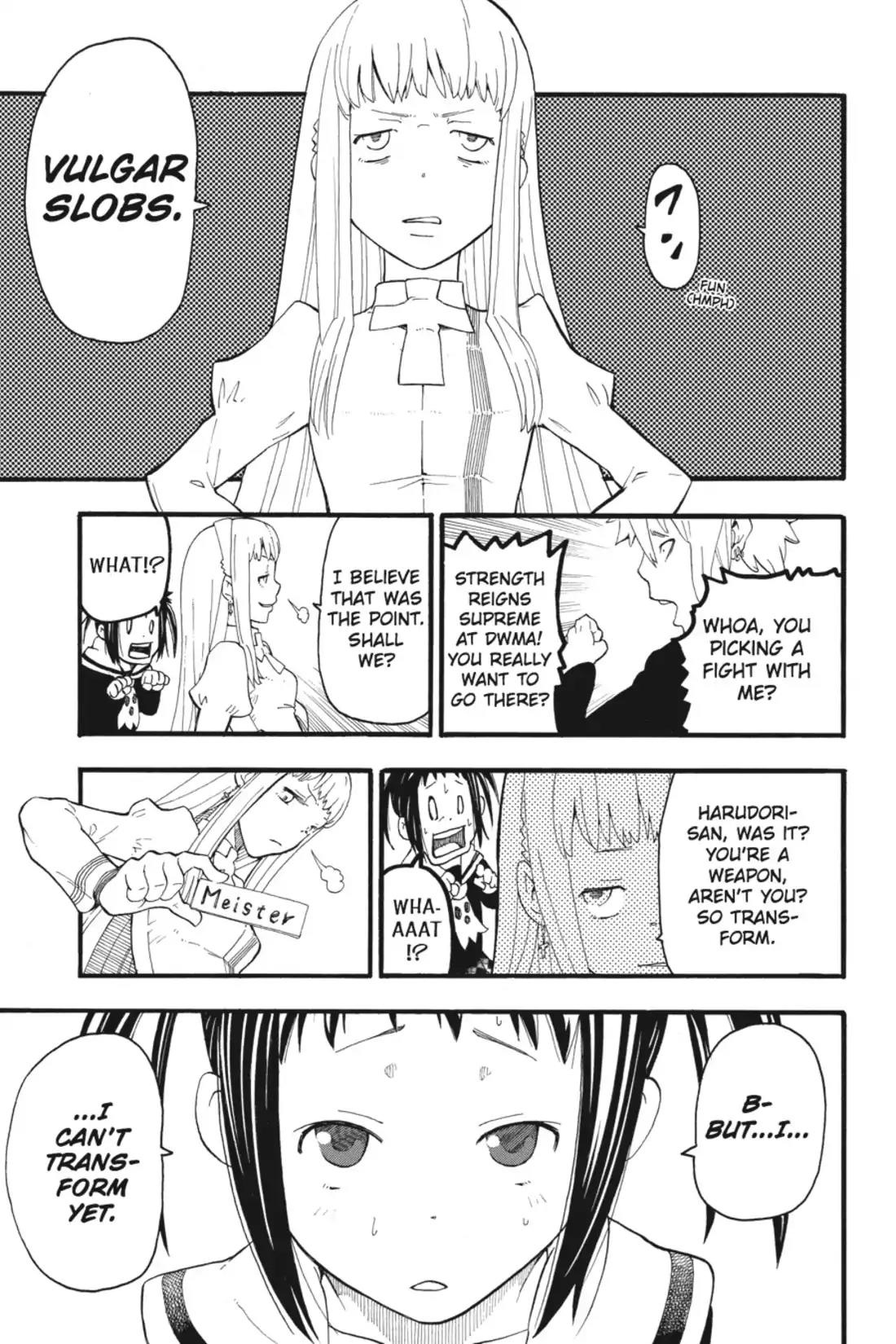 Soul Eater Not! Chapter 1 page 35 - Chapter 1: Starting School!