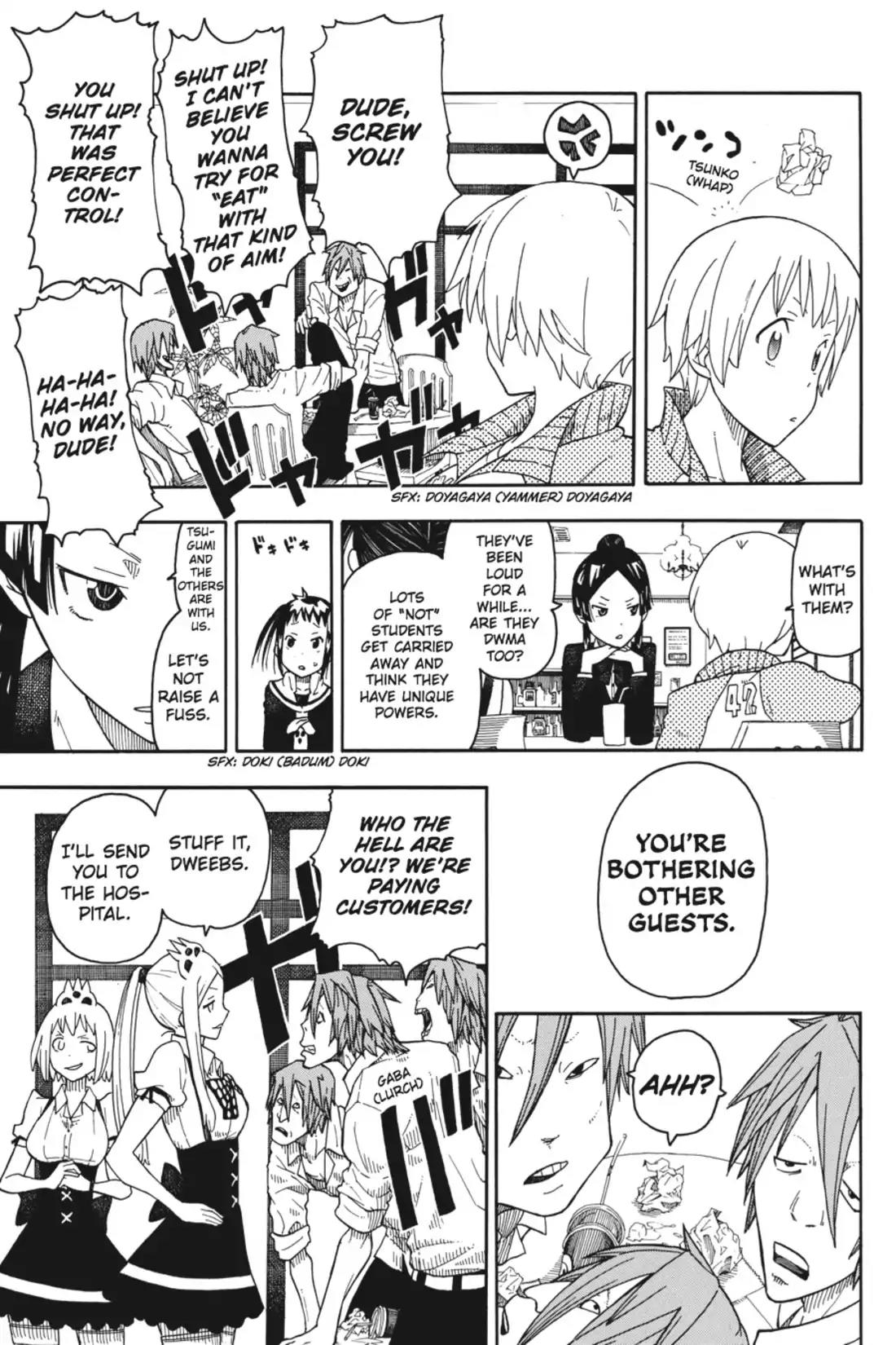Soul Eater Not! Chapter 12 page 7 - Chapter 12: Study Group!