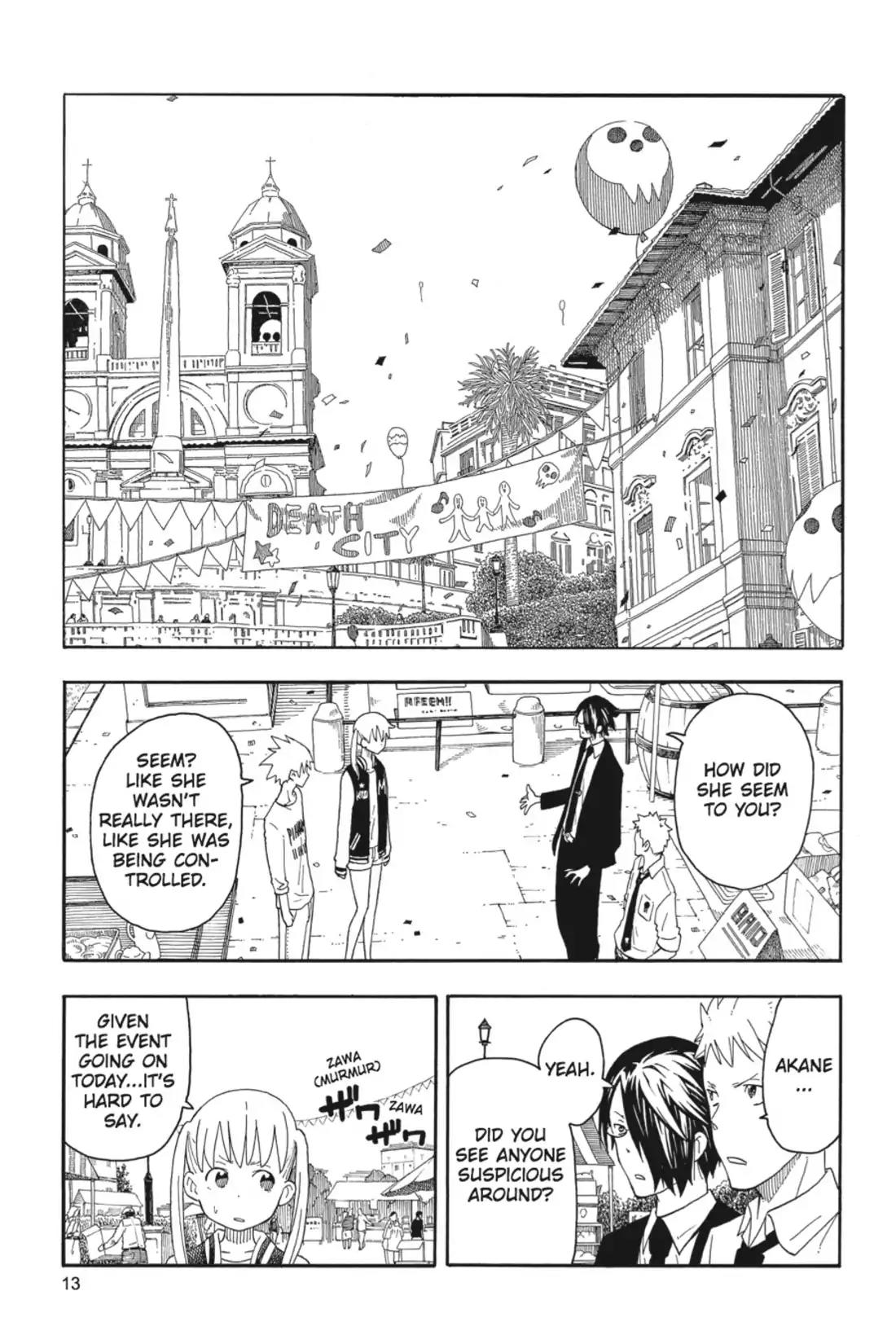 Soul Eater Not! Chapter 16 page 13 - Chapter 16: Not of the Dead!