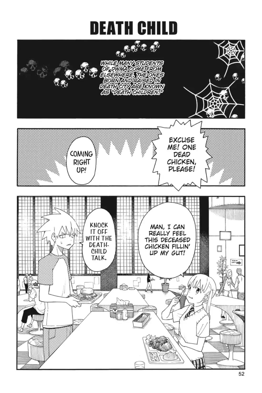 Soul Eater Not! Chapter 17.5 page 8 - Vol.3 Soul Eater JOT! 1