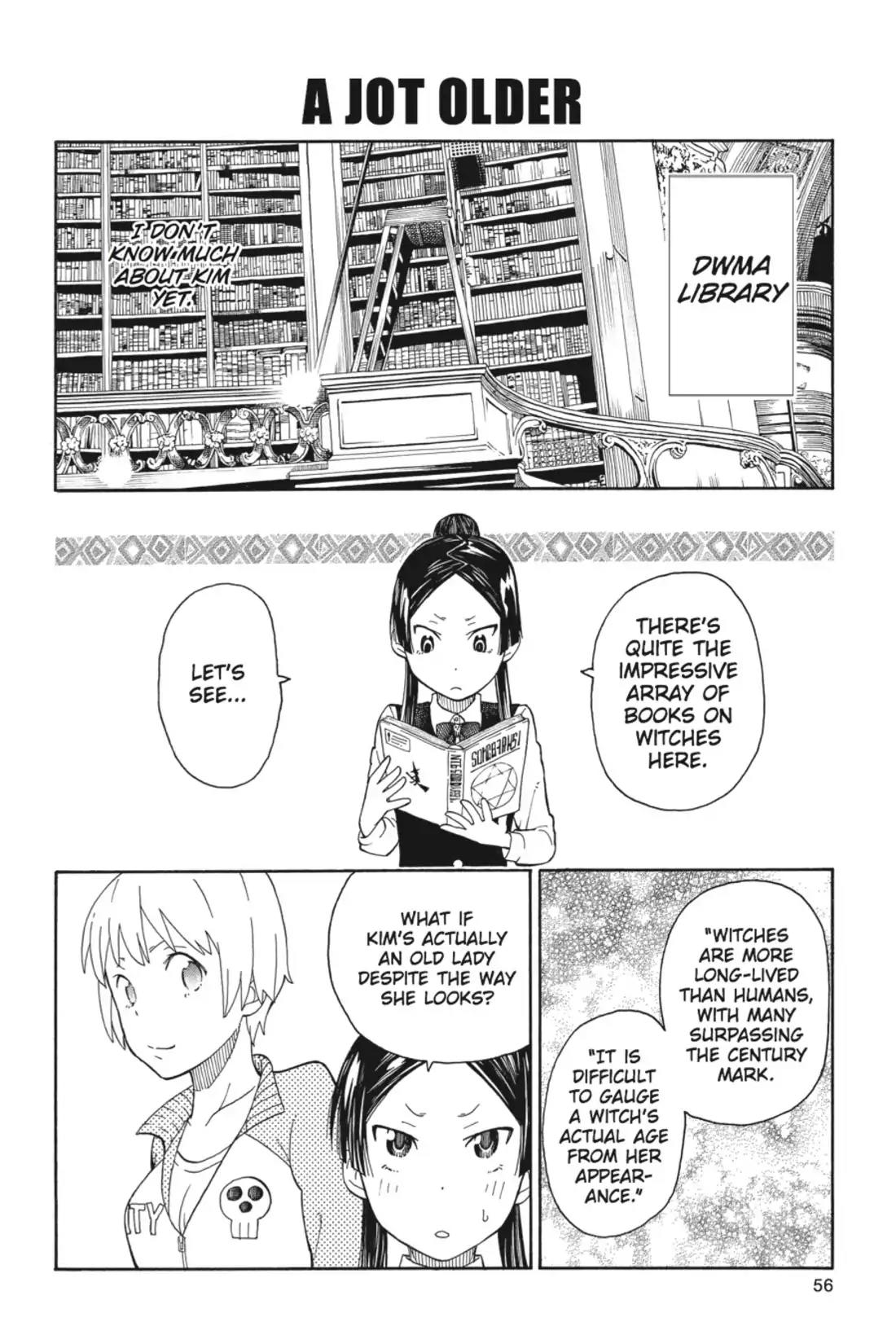 Soul Eater Not! Chapter 17.6 page 2 - Vol.3 Soul Eater JOT! 2
