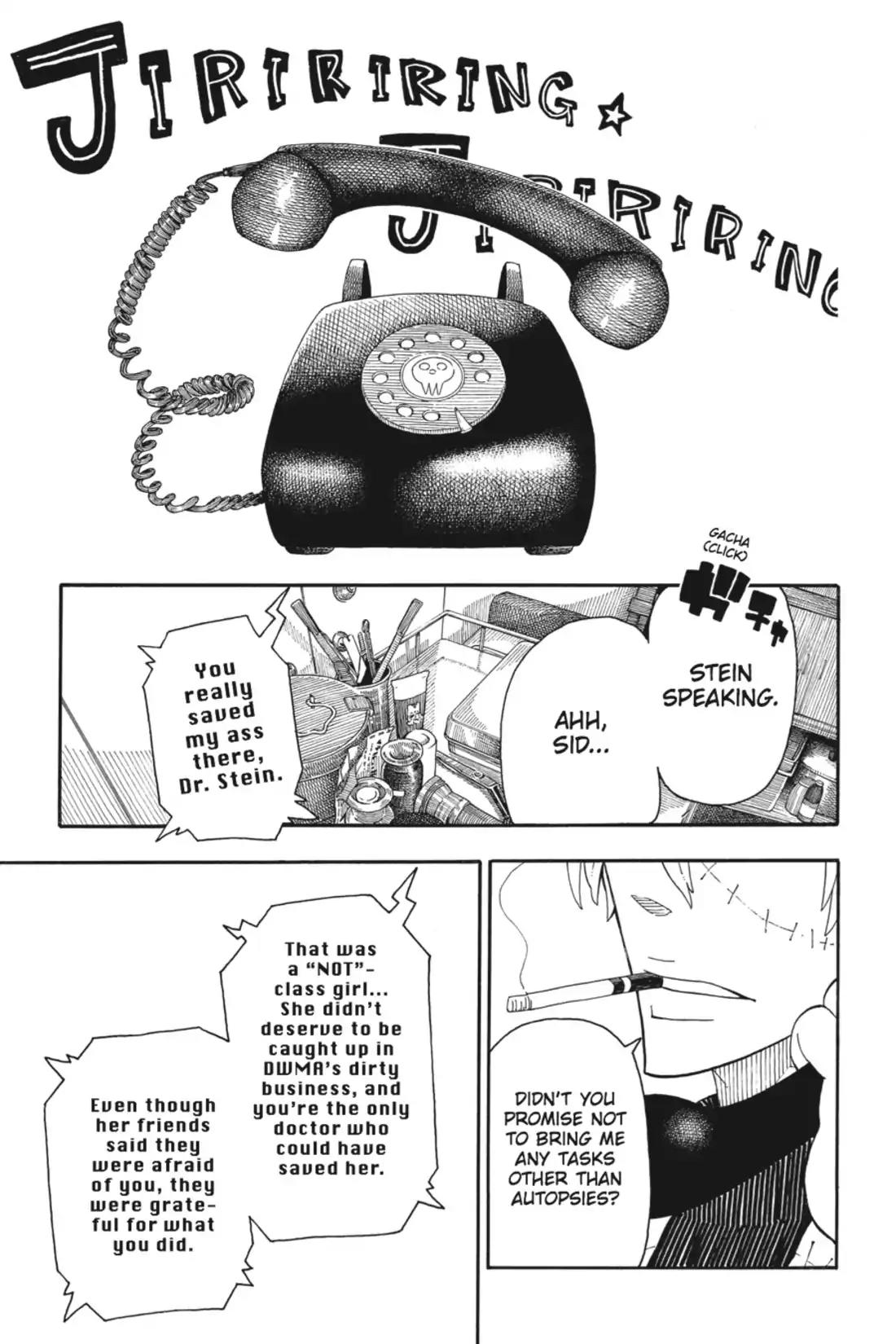 Soul Eater Not! Chapter 17 page 1 - Chapter 17: Coming Home!