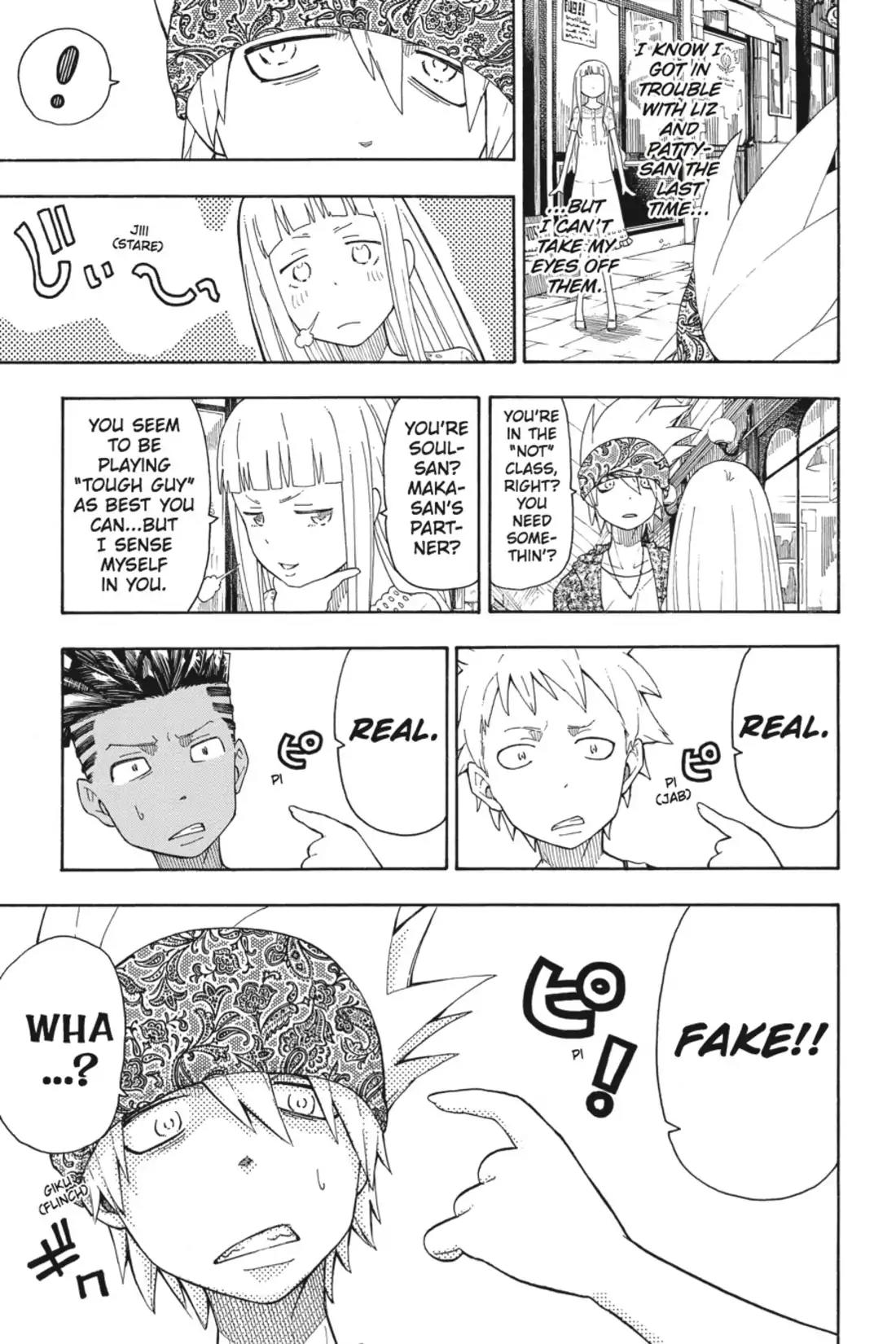 Soul Eater Not! Chapter 18.6 page 5 - Vol.3 Soul Eater JOT! 4