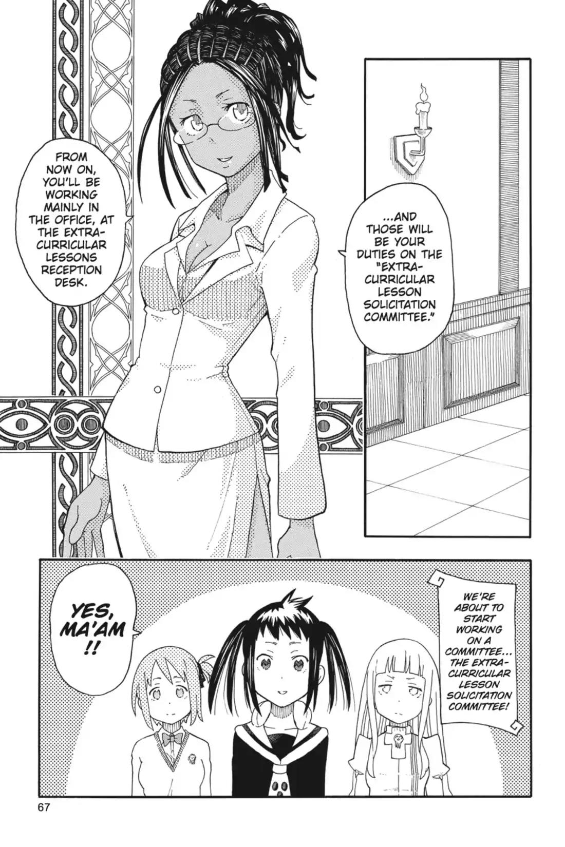 Soul Eater Not! Chapter 18 page 1 - Chapter 18: Commitee Work!