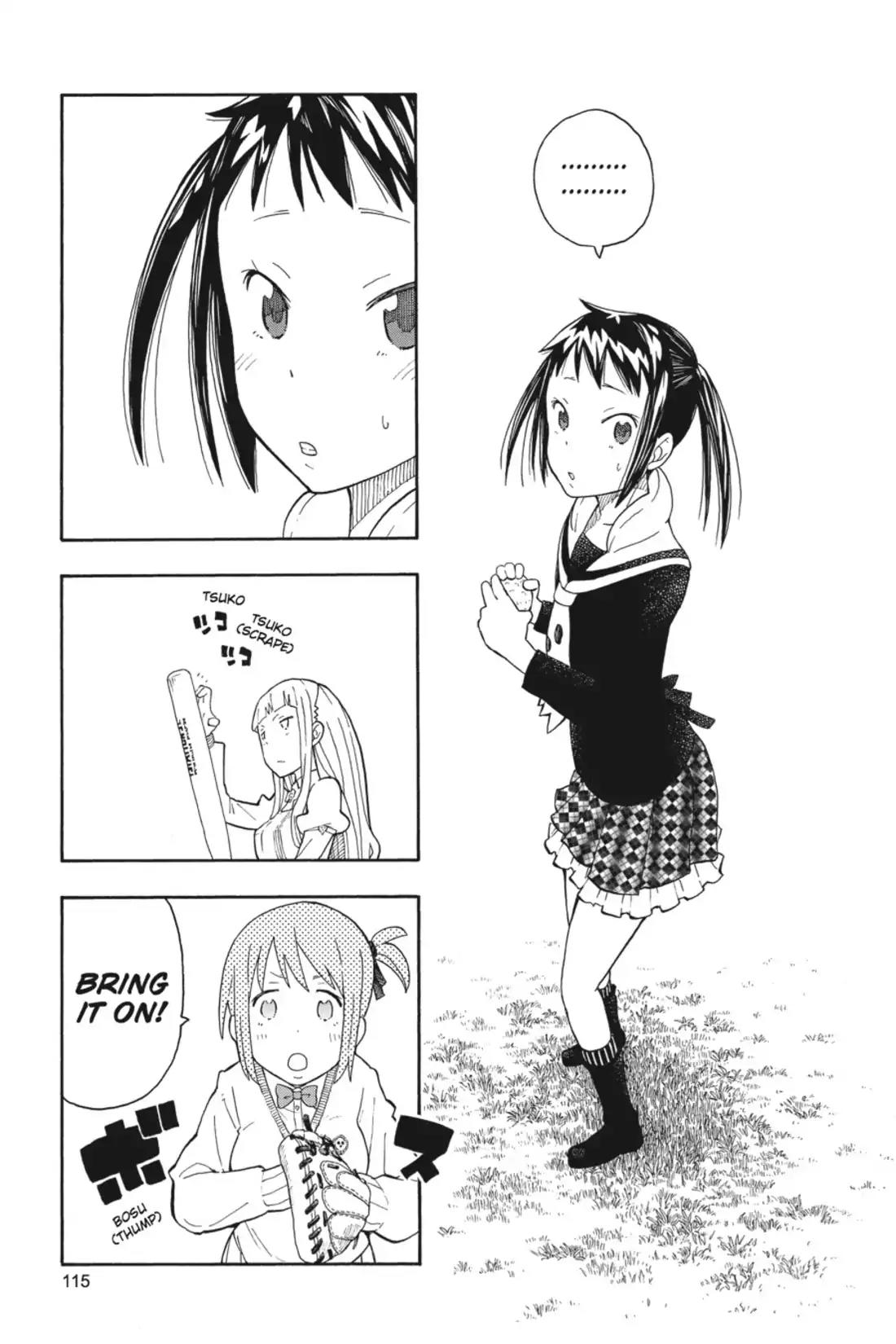 Soul Eater Not! Chapter 19 page 11 - Chapter 19: Three-man Baseball!