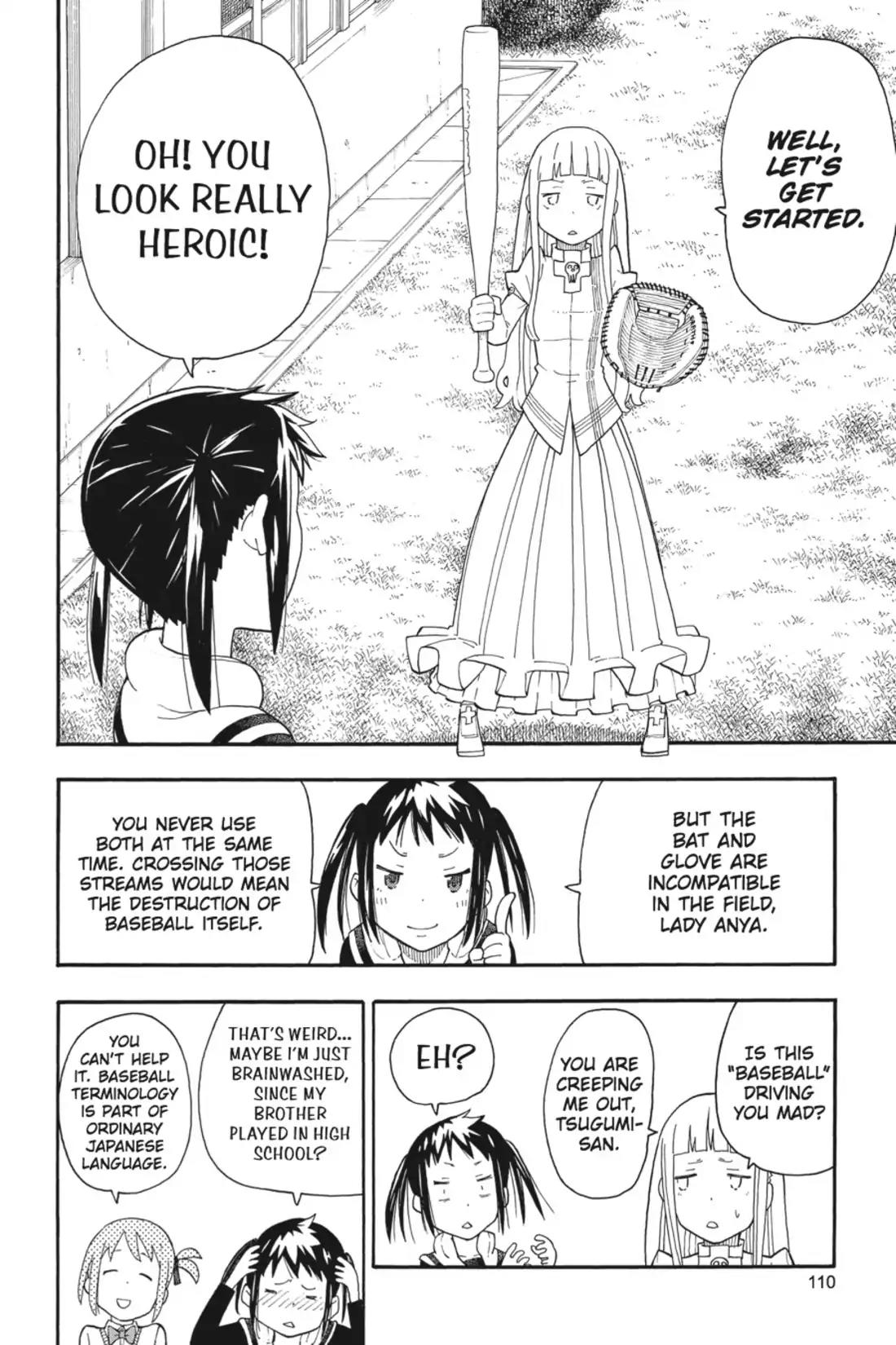 Soul Eater Not! Chapter 19 page 6 - Chapter 19: Three-man Baseball!