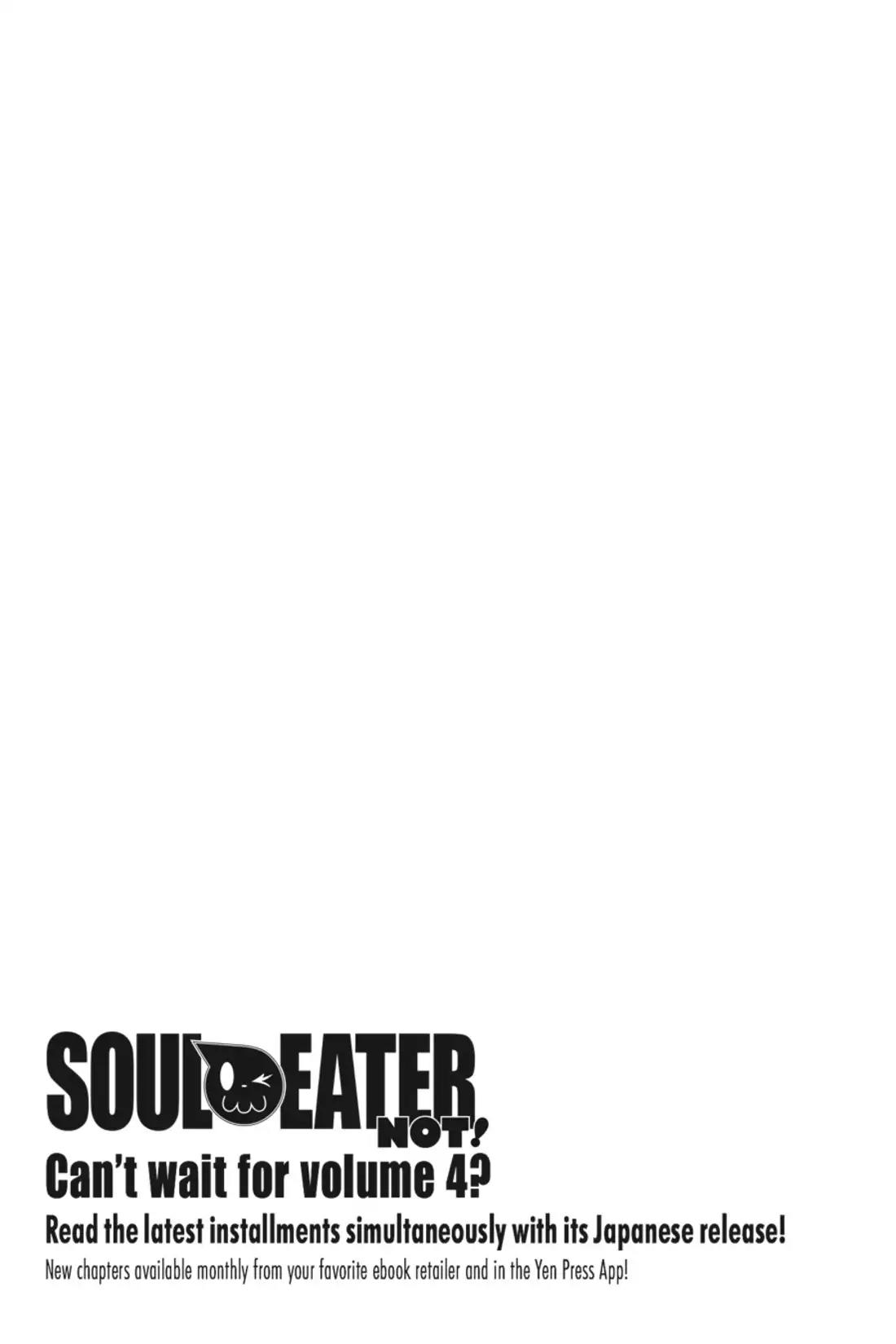 Soul Eater Not! Chapter 20.5 page 17 - Vol.3 Soul Eater JOT! 6