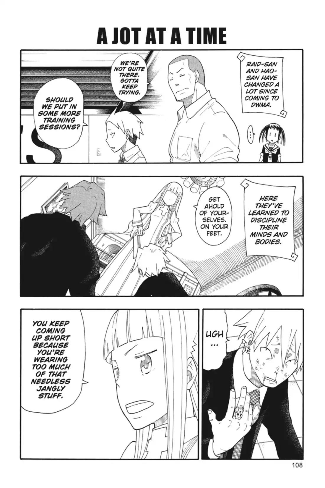 Soul Eater Not! Chapter 23.5 page 4 - Vol.4 Soul Eater JOT! 9