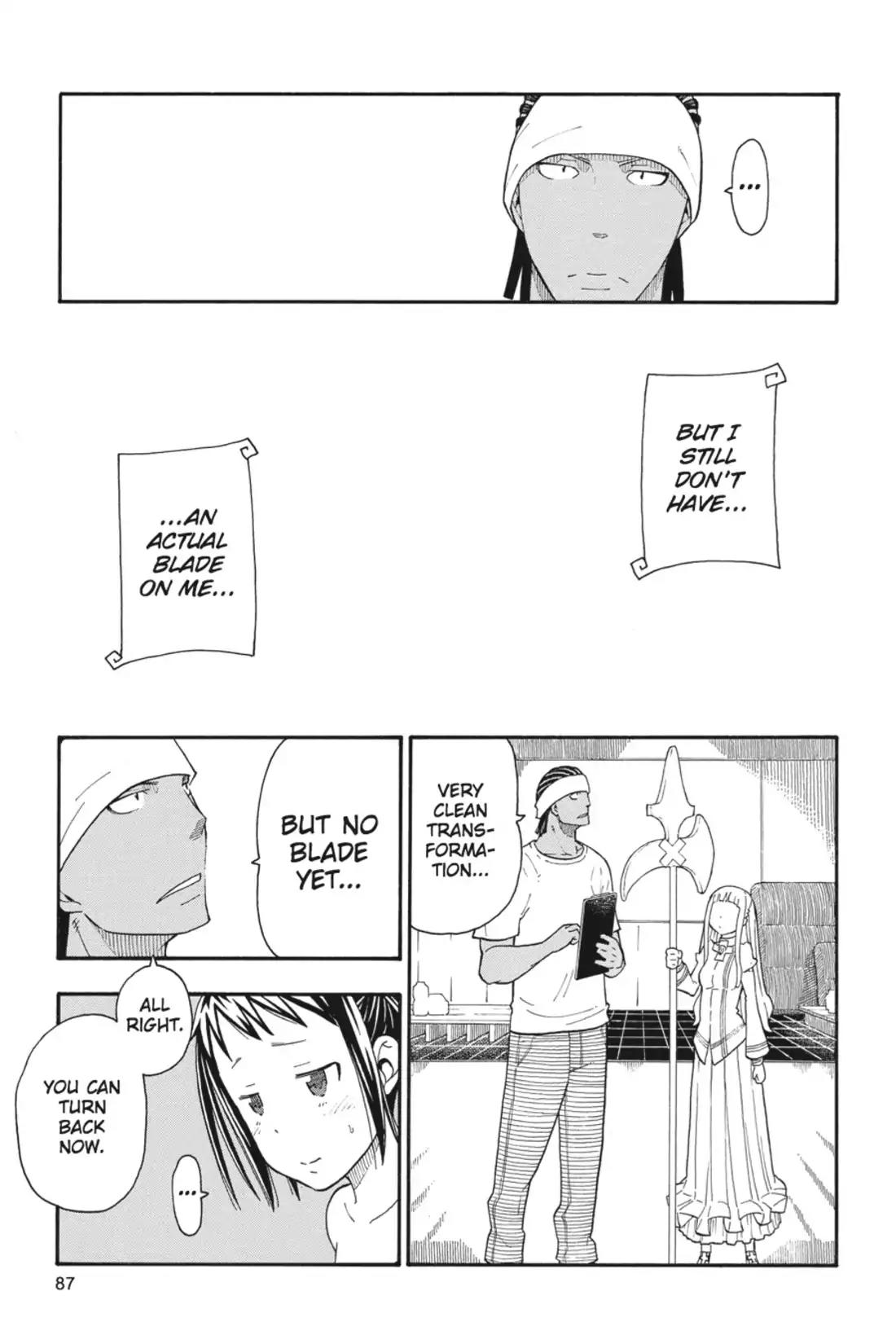 Soul Eater Not! Chapter 23 page 15 - Chapter 23: Blade!