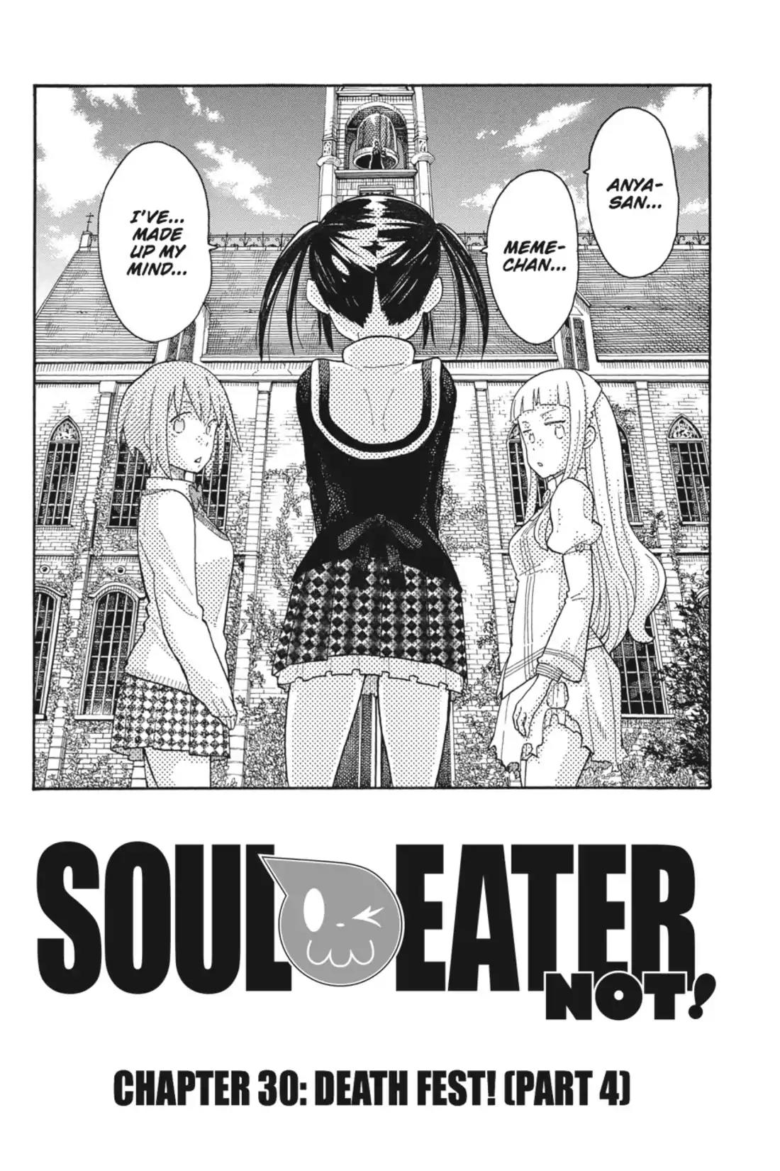 Soul Eater Not! Chapter 30 page 4 - Chapter 30: Death Fest! (Part 4)