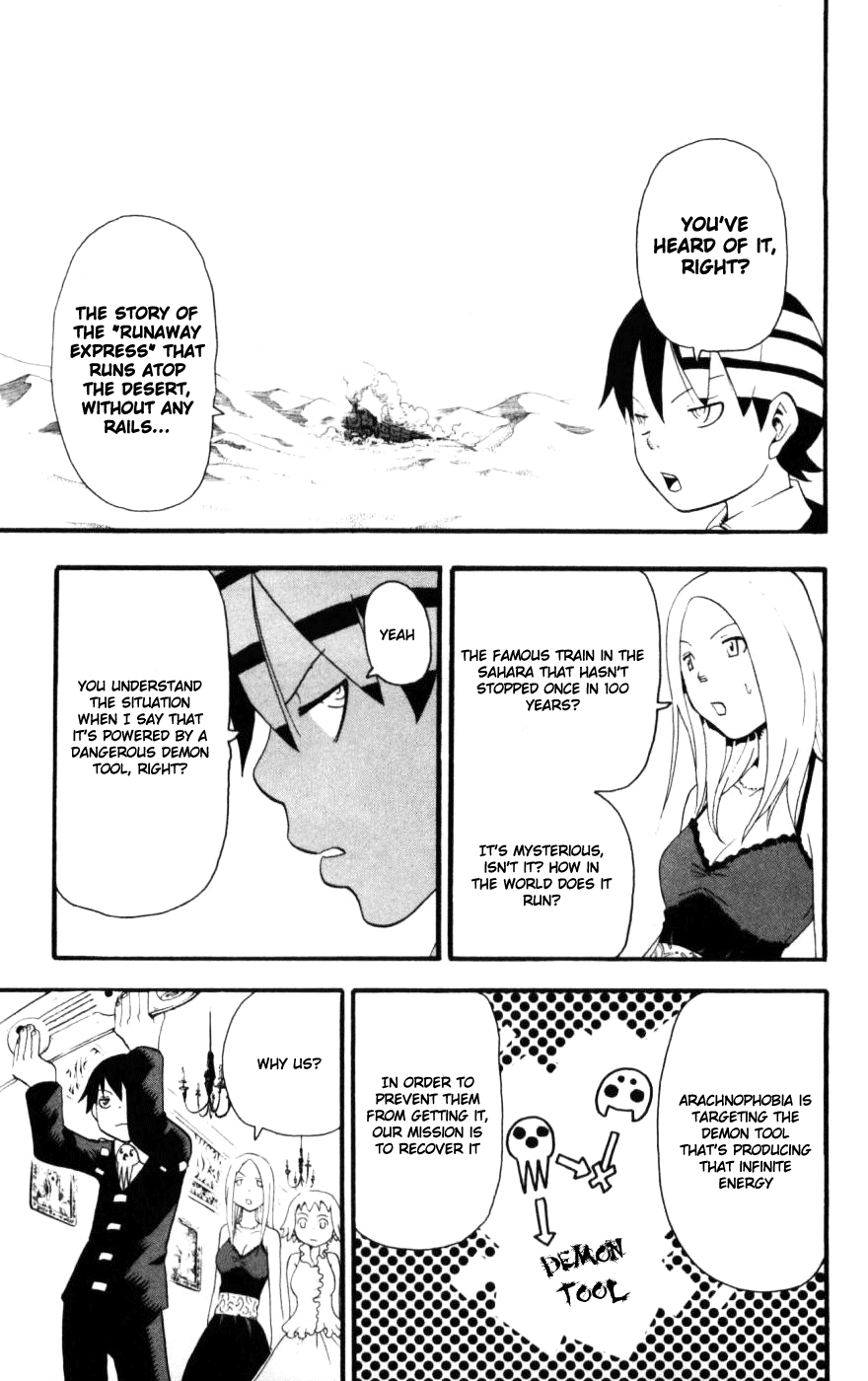 Soul Eater Chapter 30 page 23 - Chapter 30: The Reunion Express (Part 1)