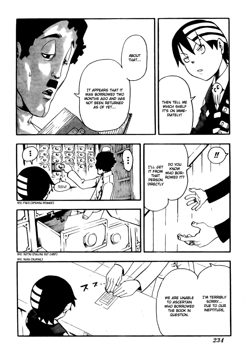 Soul Eater Chapter 32 page 6 - Chapter 32: The Corner of The Room