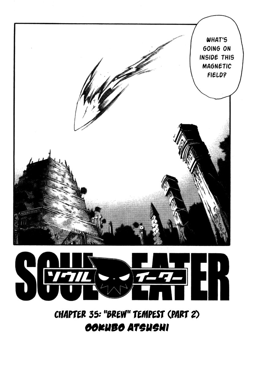Soul Eater Chapter 35 page 2 - Chapter 35: "BREW" - The Tempest (Part 2)