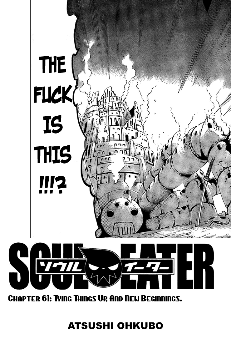 Soul Eater Chapter 61 page 2 - Chapter 61: Beginning By Wrapping Things Up