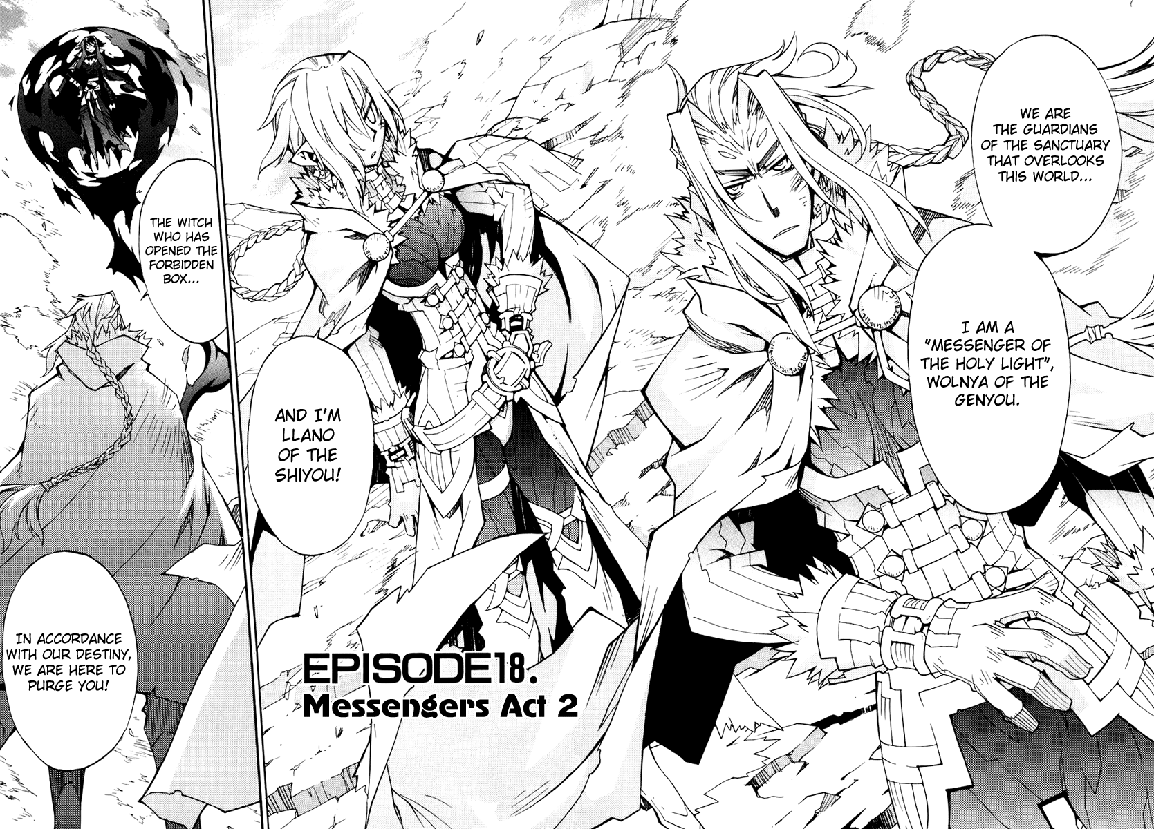 Soul Gadget Radiant Chapter 18.2 page 3 - Chapter 18.2: "Messengers" Act 2