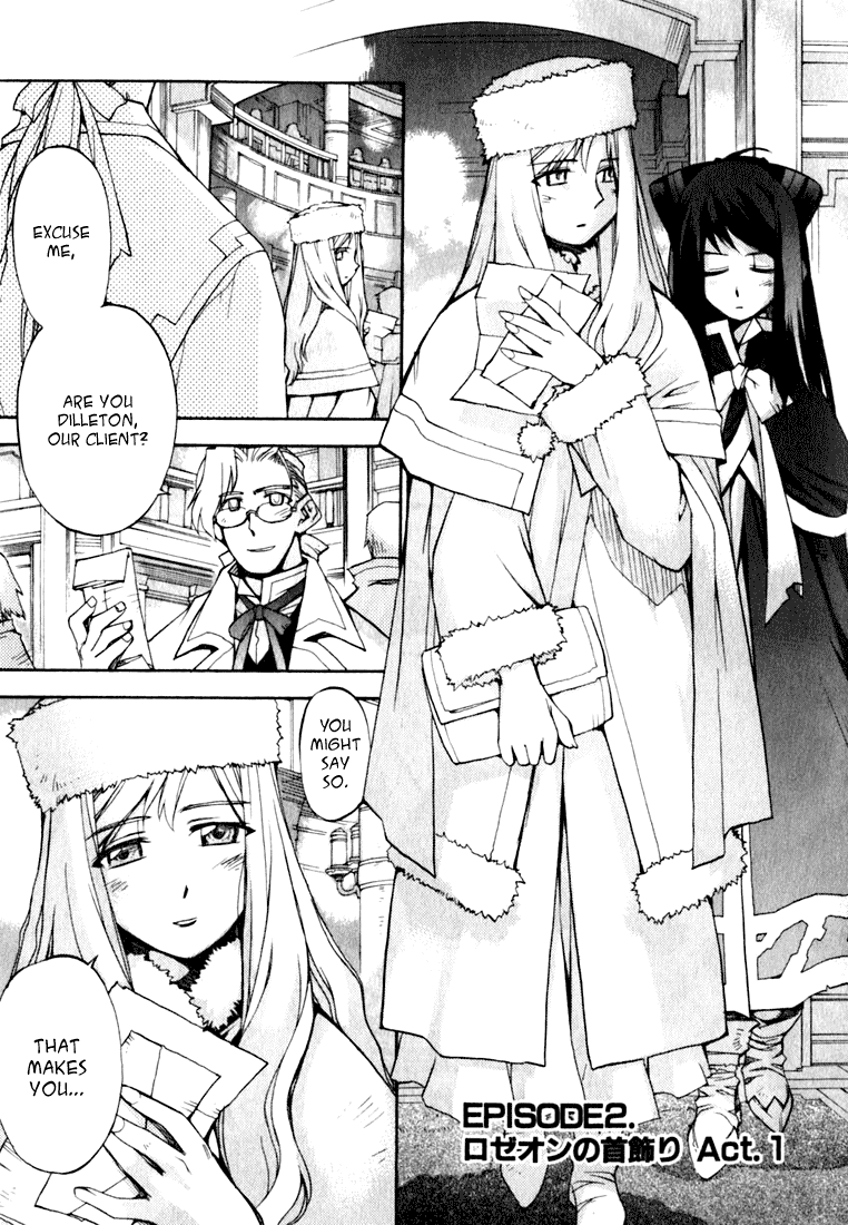 Soul Gadget Radiant Chapter 2.1 page 1 - Chapter 2.1: The Necklace of Roseon Act 1