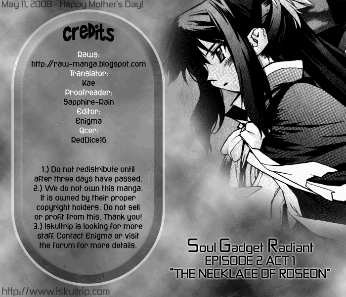Soul Gadget Radiant Chapter 2.1 page 20 - Chapter 2.1: The Necklace of Roseon Act 1