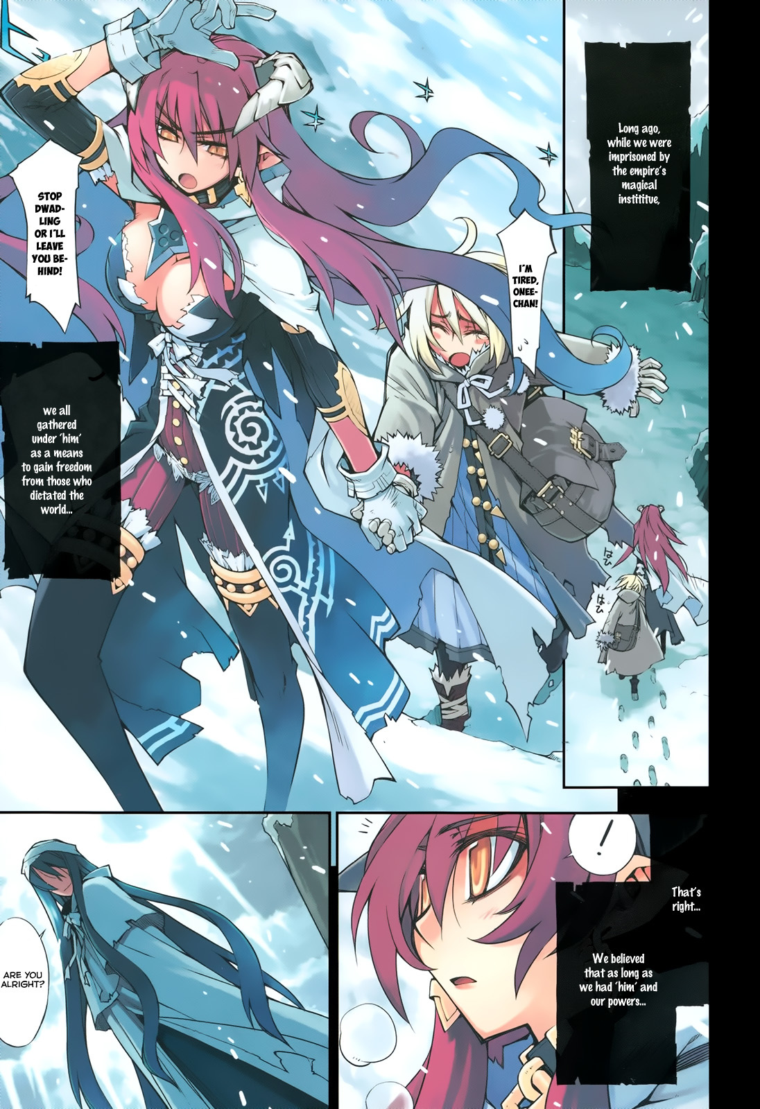 Soul Gadget Radiant Chapter 21.1 page 4 - Chapter 21.1: Hole in which the witch dwells Act 1