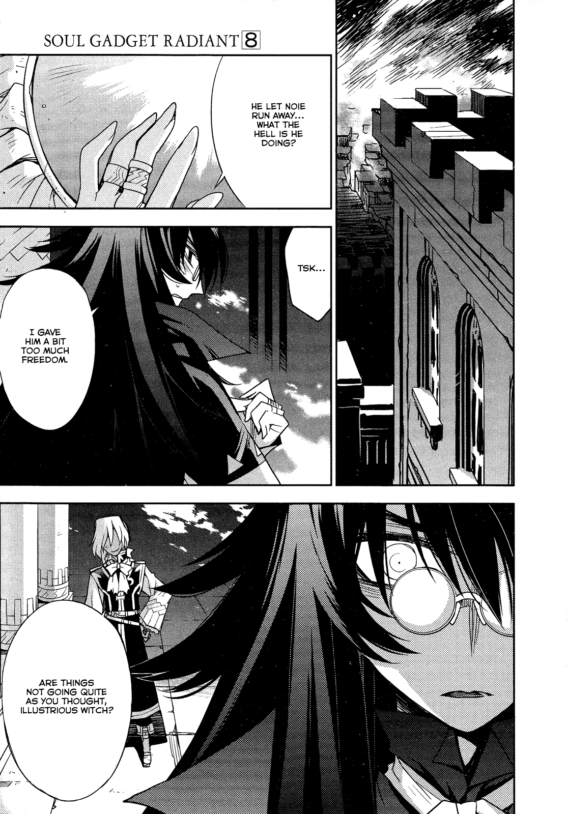 Soul Gadget Radiant Chapter 21.4 page 16 - Chapter 21.4: Hole in which the witch dwells Act 4