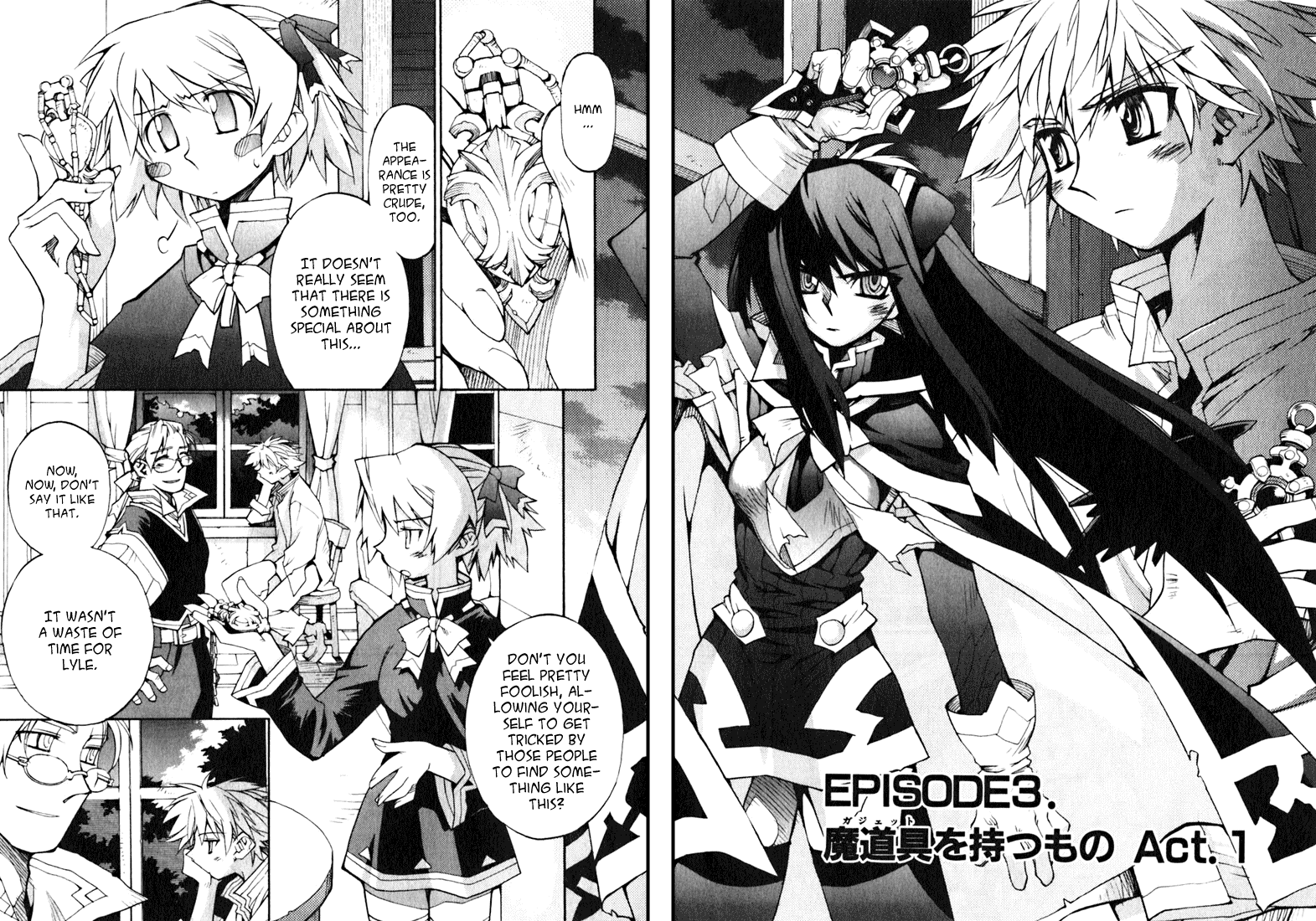 Soul Gadget Radiant Chapter 3.1 page 4 - Chapter 3.1: The One with the Gadget Act 1