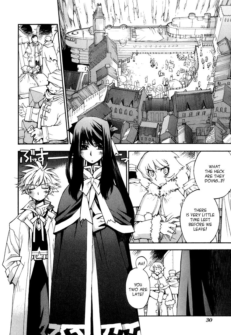 Soul Gadget Radiant Chapter 5.1 page 4 - Chapter 5.1: Mad Feast of the Blue Sky Act 1