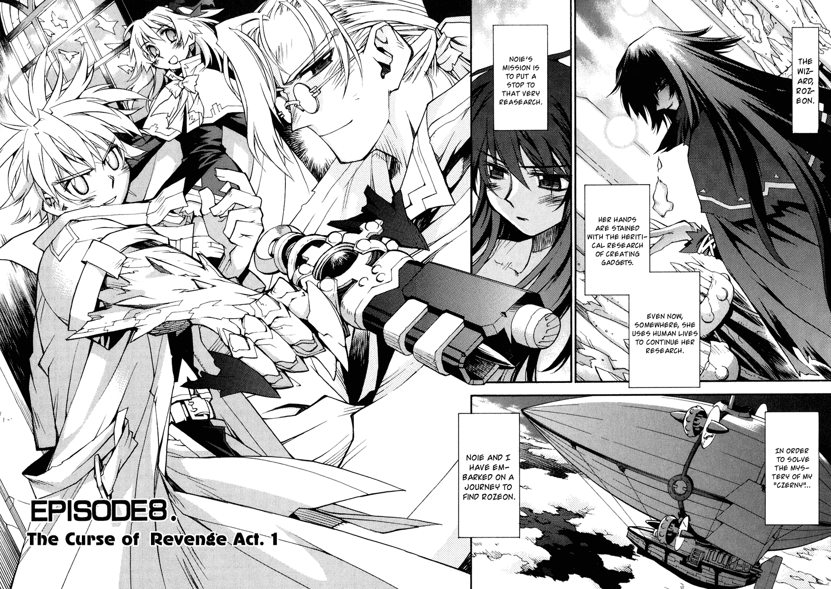 Soul Gadget Radiant Chapter 8.1 page 3 - Chapter 8.1: The Curse of Revenge Act 1