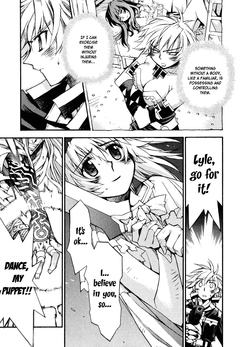Soul Gadget Radiant Chapter 8.1 page 38 - Chapter 8.1: The Curse of Revenge Act 1