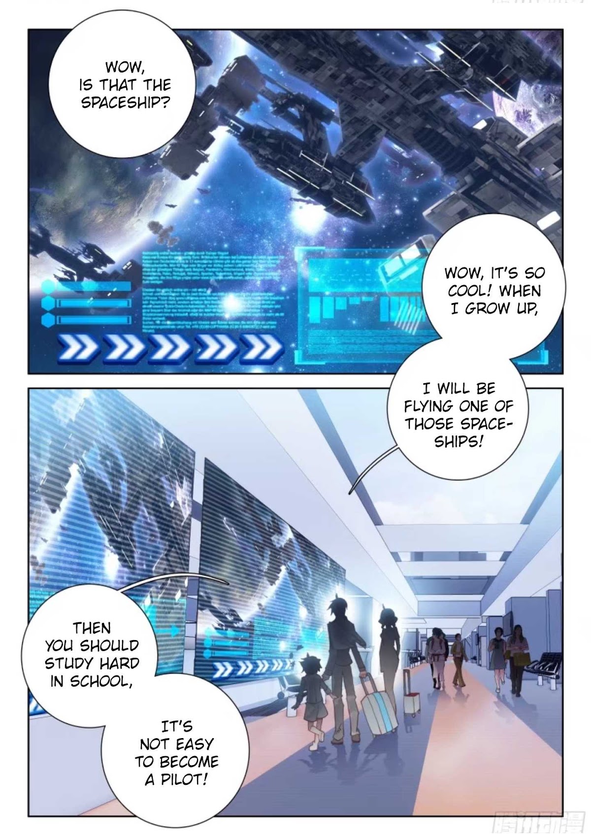 Soul Land IV - The Ultimate Combat Chapter 12 page 9 - Chapter 12.0: Aboard The Spaceship