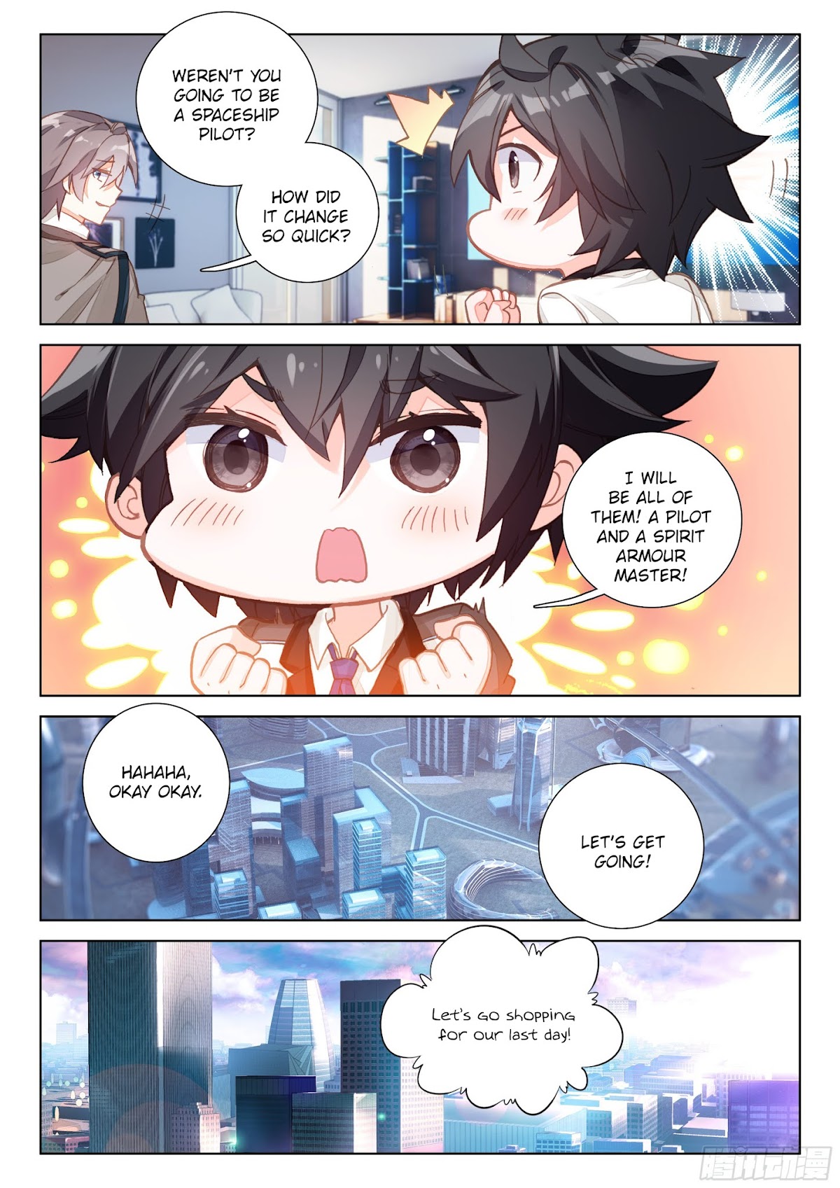 Soul Land IV - The Ultimate Combat Chapter 15.5 page 8 - Chapter 15.5: A Familiar Feeling(2)