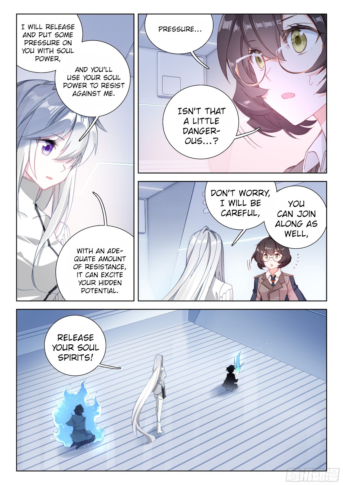 Soul Land IV - The Ultimate Combat Chapter 20 page 10 - Chapter 20.0: Pressure Training