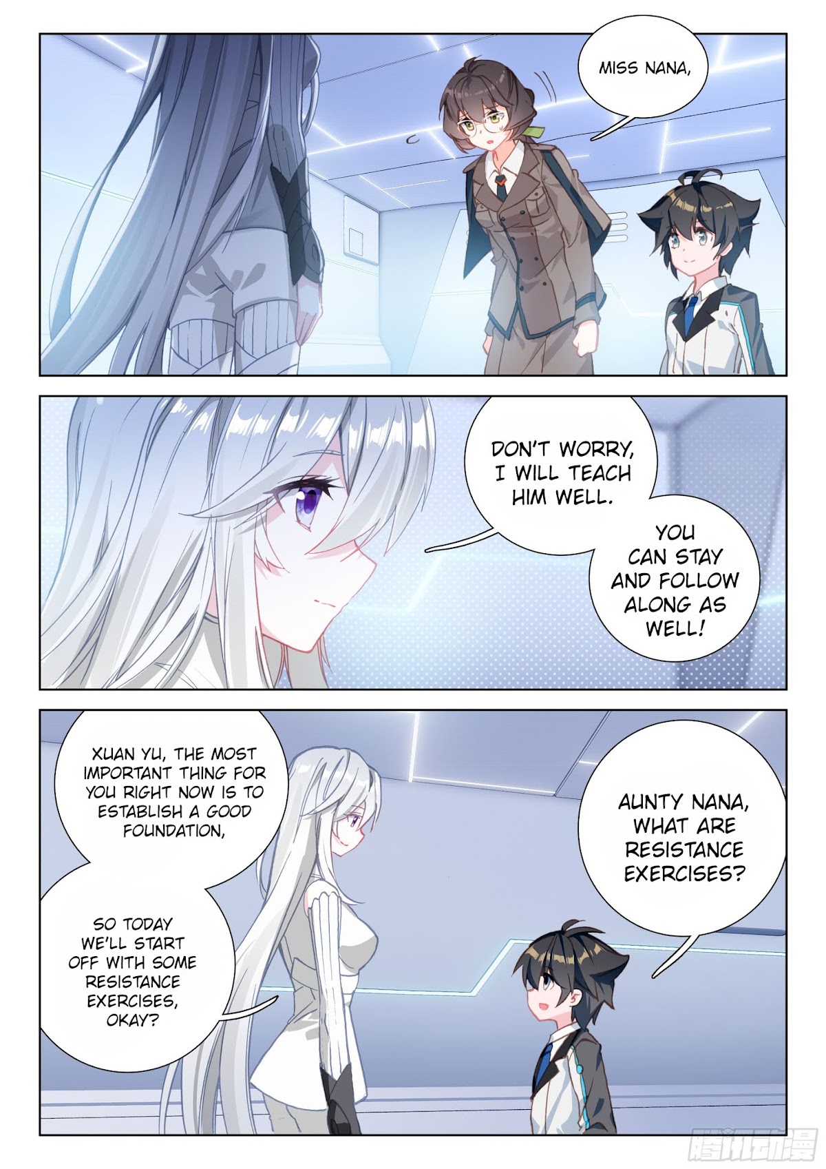 Soul Land IV - The Ultimate Combat Chapter 20 page 9 - Chapter 20.0: Pressure Training
