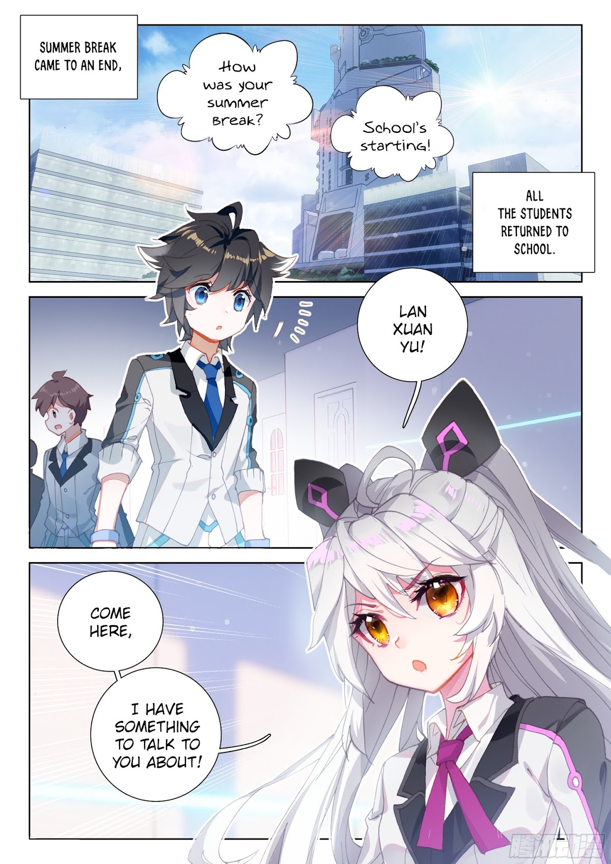 Soul Land IV - The Ultimate Combat Chapter 22 page 10 - Chapter 22.0: A New School Year