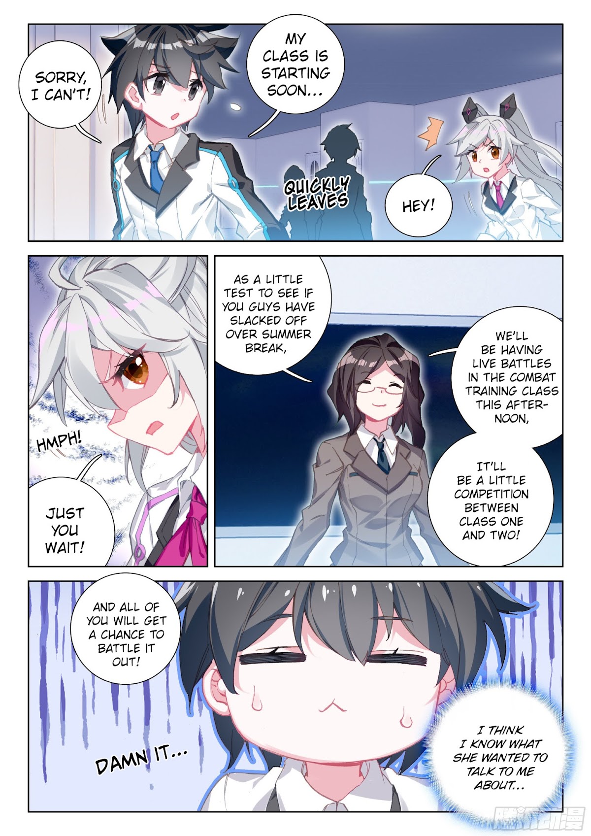 Soul Land IV - The Ultimate Combat Chapter 22 page 11 - Chapter 22.0: A New School Year
