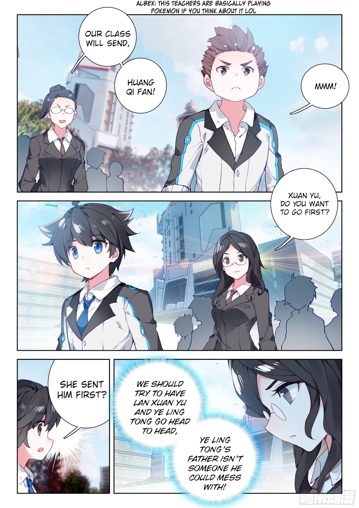 Soul Land IV - The Ultimate Combat Chapter 22 page 13 - Chapter 22.0: A New School Year