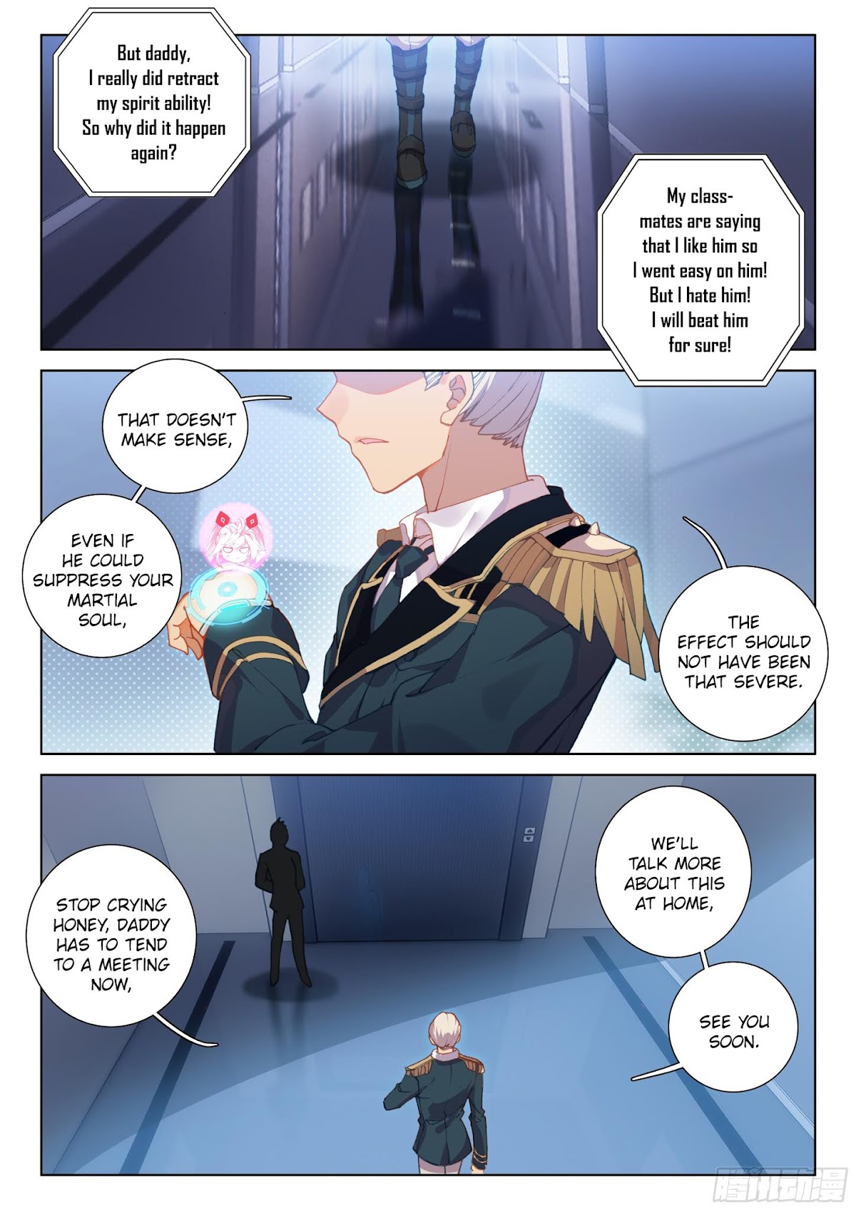 Soul Land IV - The Ultimate Combat Chapter 24 page 3 - Chapter 24: Heaven Shocking Golden Dragon