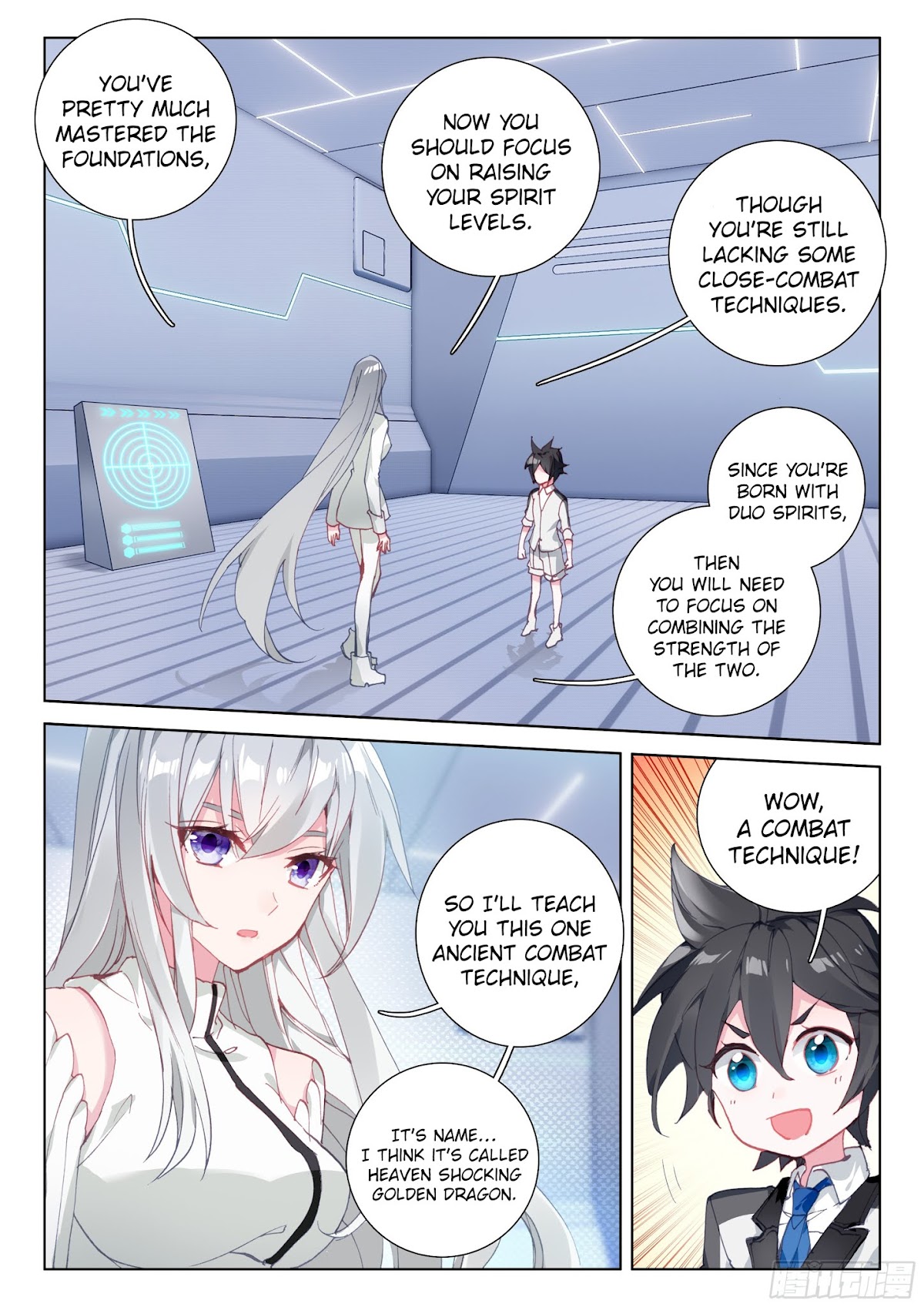 Soul Land IV - The Ultimate Combat Chapter 24 page 8 - Chapter 24: Heaven Shocking Golden Dragon