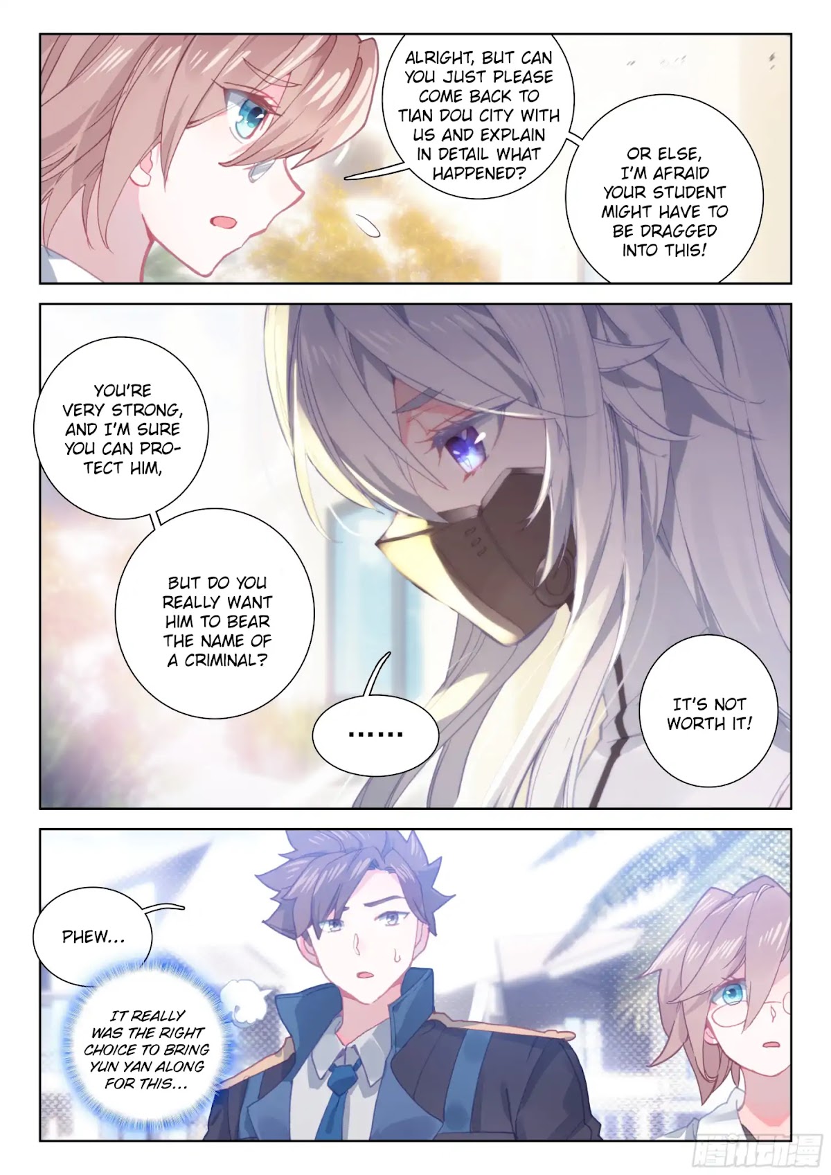 Soul Land IV - The Ultimate Combat Chapter 29 page 12 - Chapter 29: Aunty Nana Left...