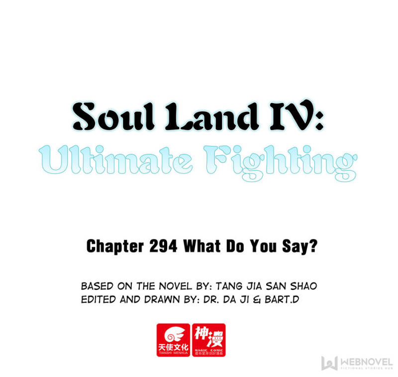 Soul Land IV - The Ultimate Combat Chapter 294 page 1 - Chapter 294