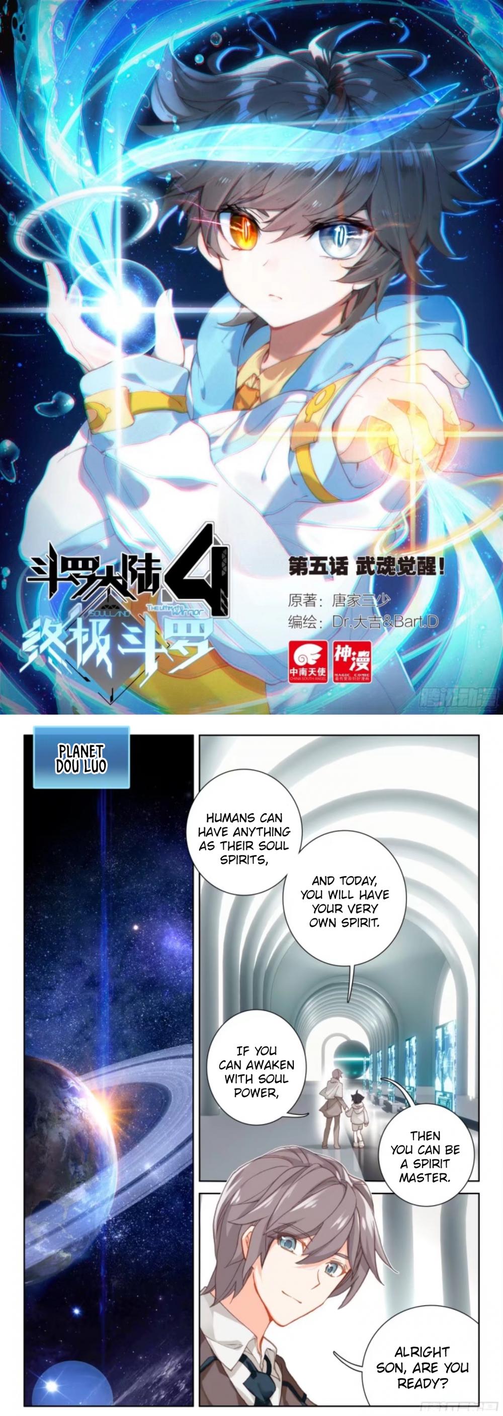 Soul Land IV - The Ultimate Combat Chapter 5 page 2 - Chapter 5: Spirit Awakening