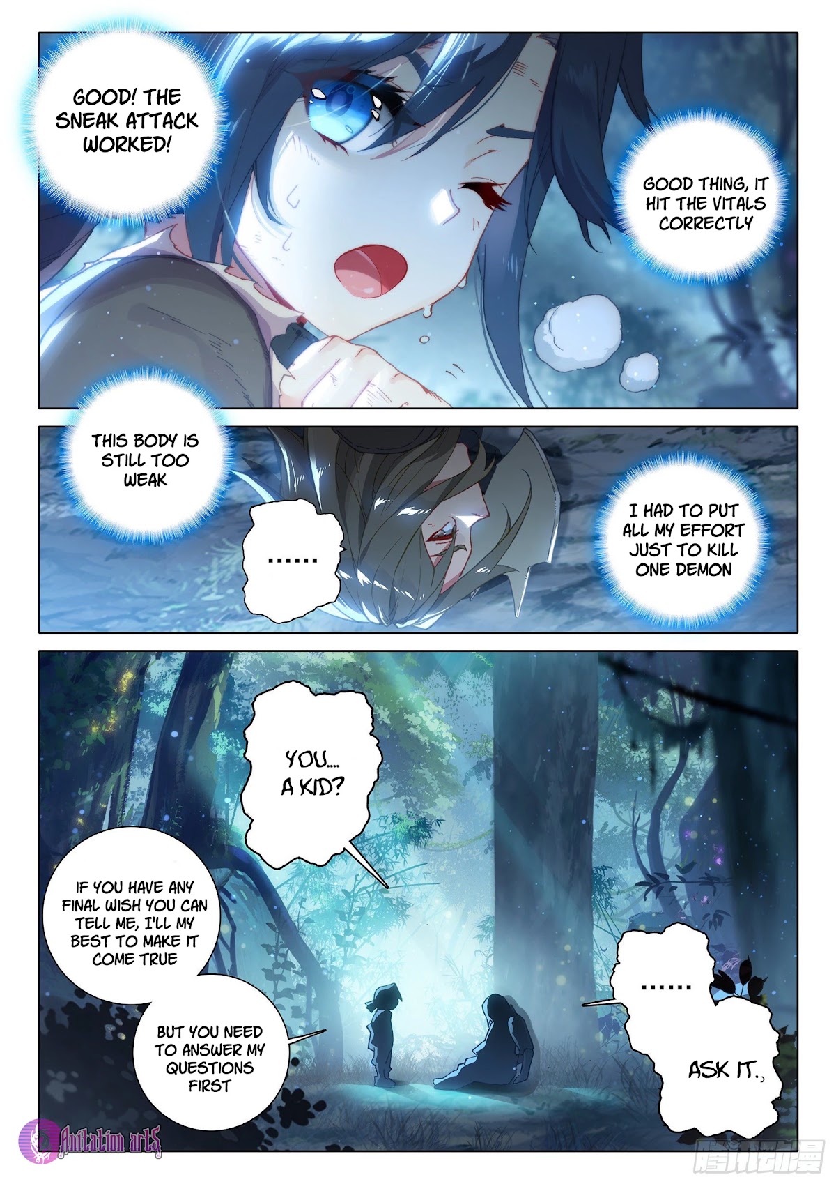 Soul Land V - Reborn for you Chapter 2 page 5 - Chapter 2: Divine Monster Transformation