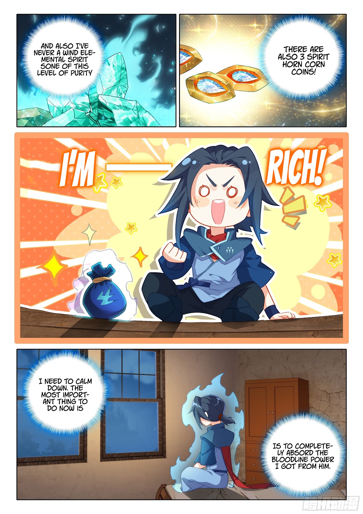 Soul Land V - Reborn for you Chapter 23 page 5 - Chapter 23: I'm Rich