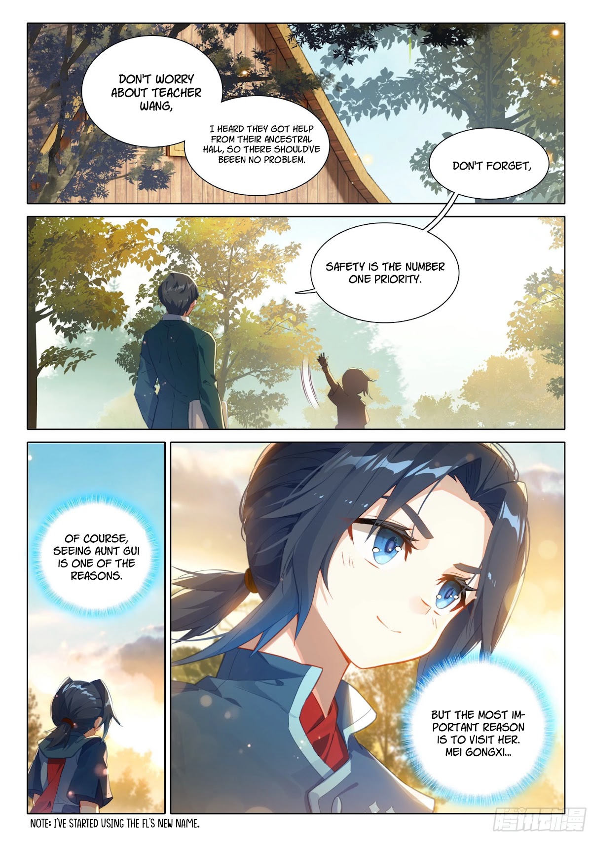 Soul Land V - Reborn for you Chapter 31 page 4 - Chapter 31: Visiting Her!