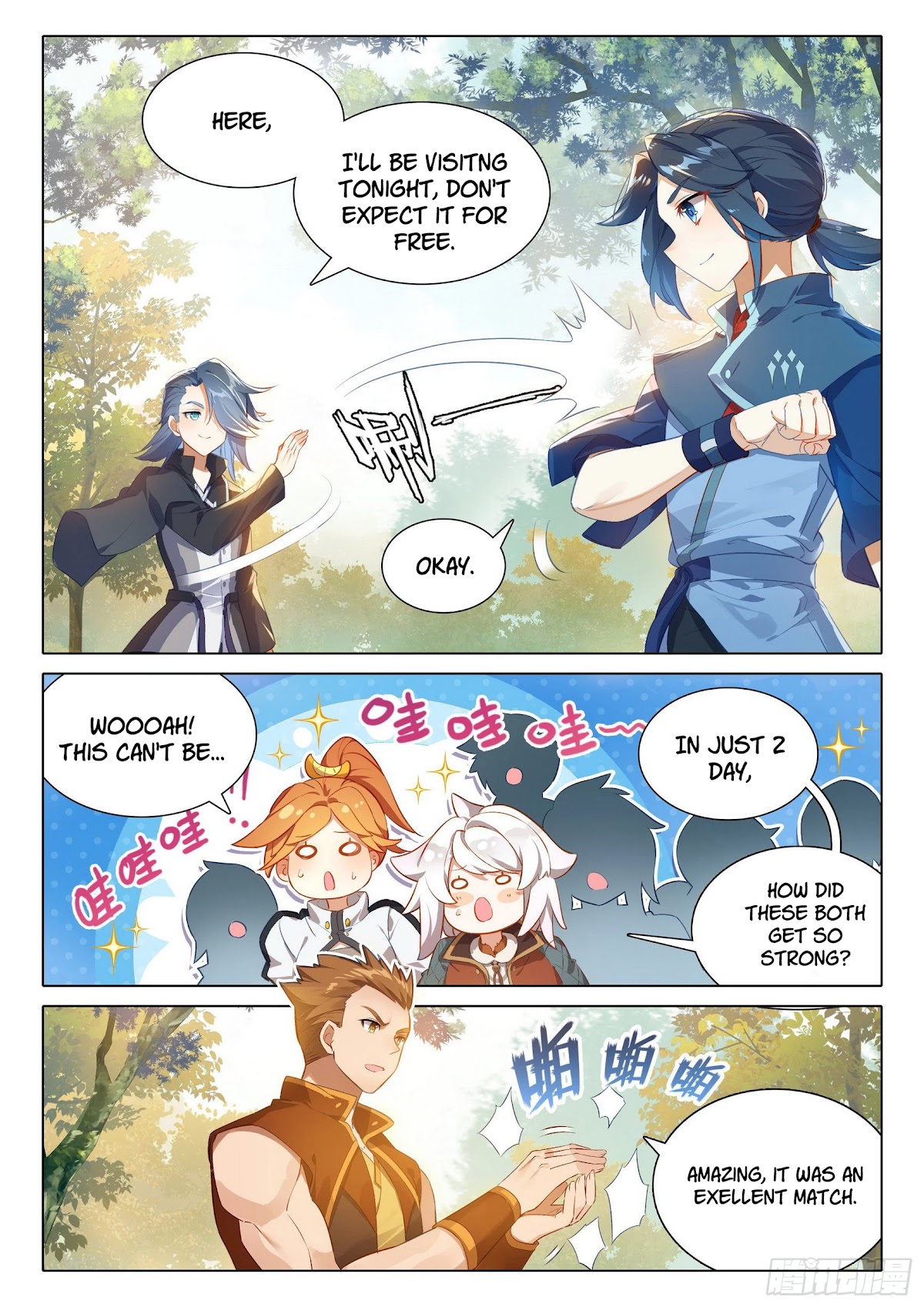 Soul Land V - Reborn for you Chapter 33 page 15 - Chapter 33: Sparring Wu Bingji Again